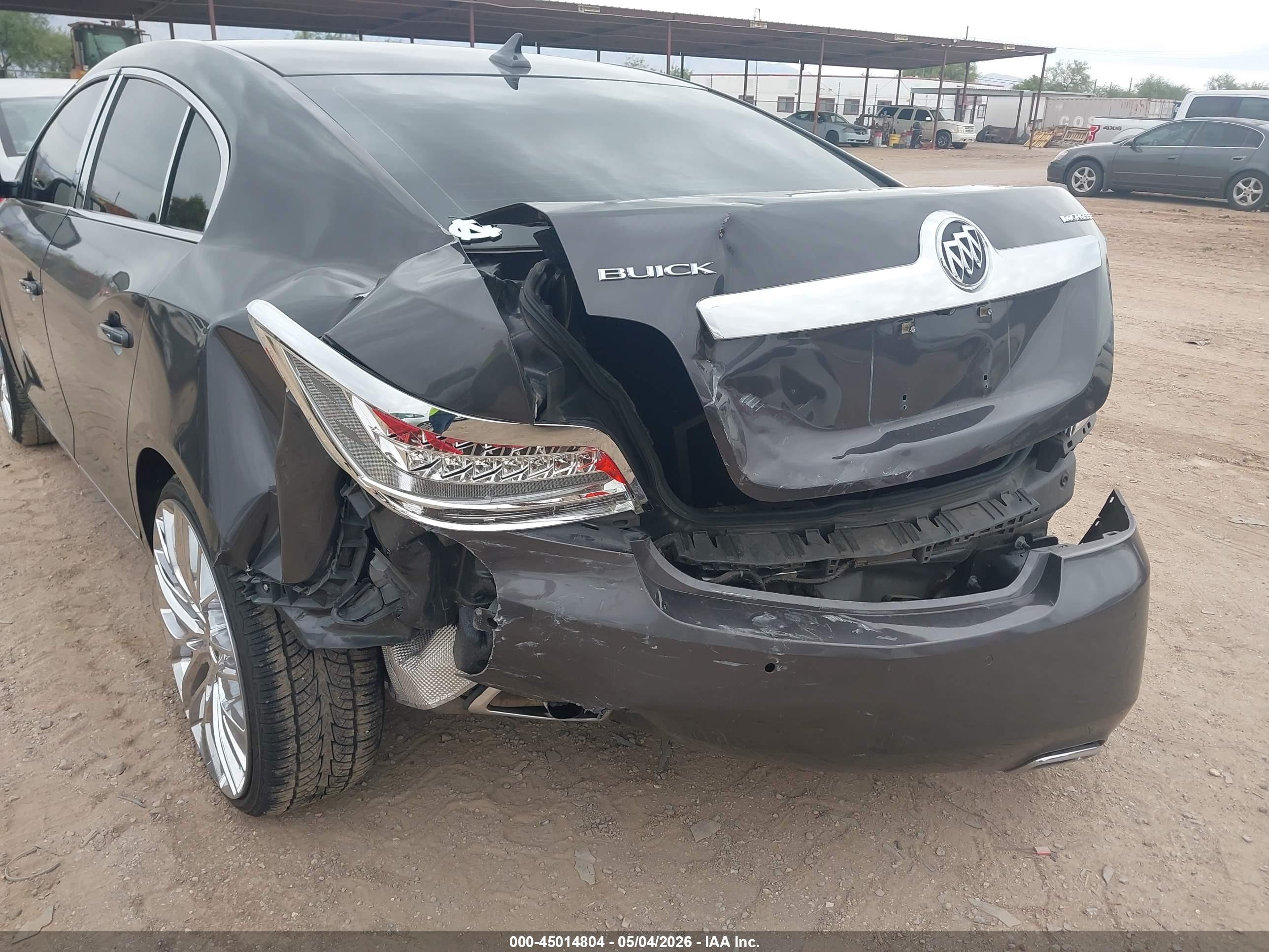 2013 Buick Lacrosse Premium 1 Group Gray vin: 1G4GF5E35DF299352