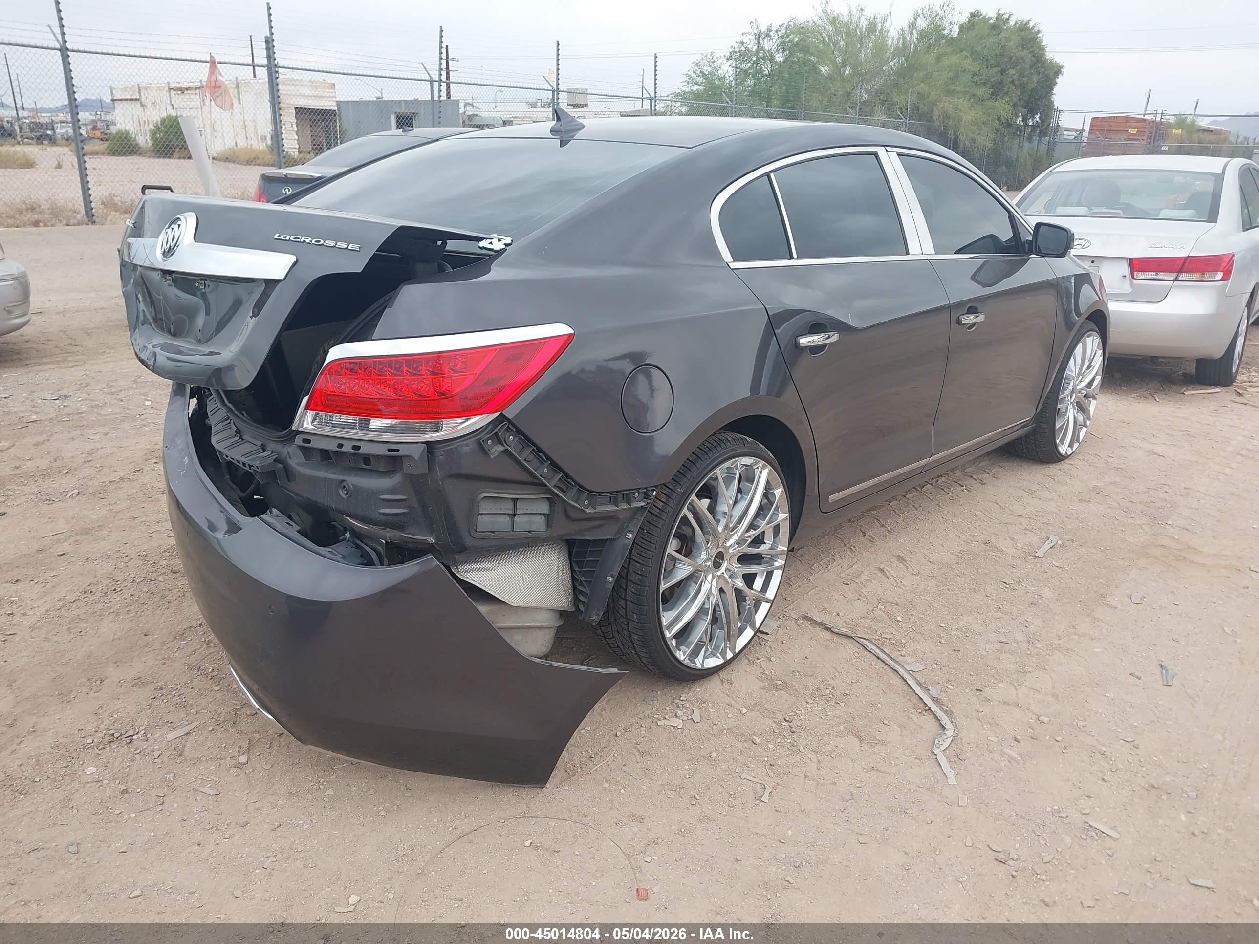 2013 Buick Lacrosse Premium 1 Group Gray vin: 1G4GF5E35DF299352