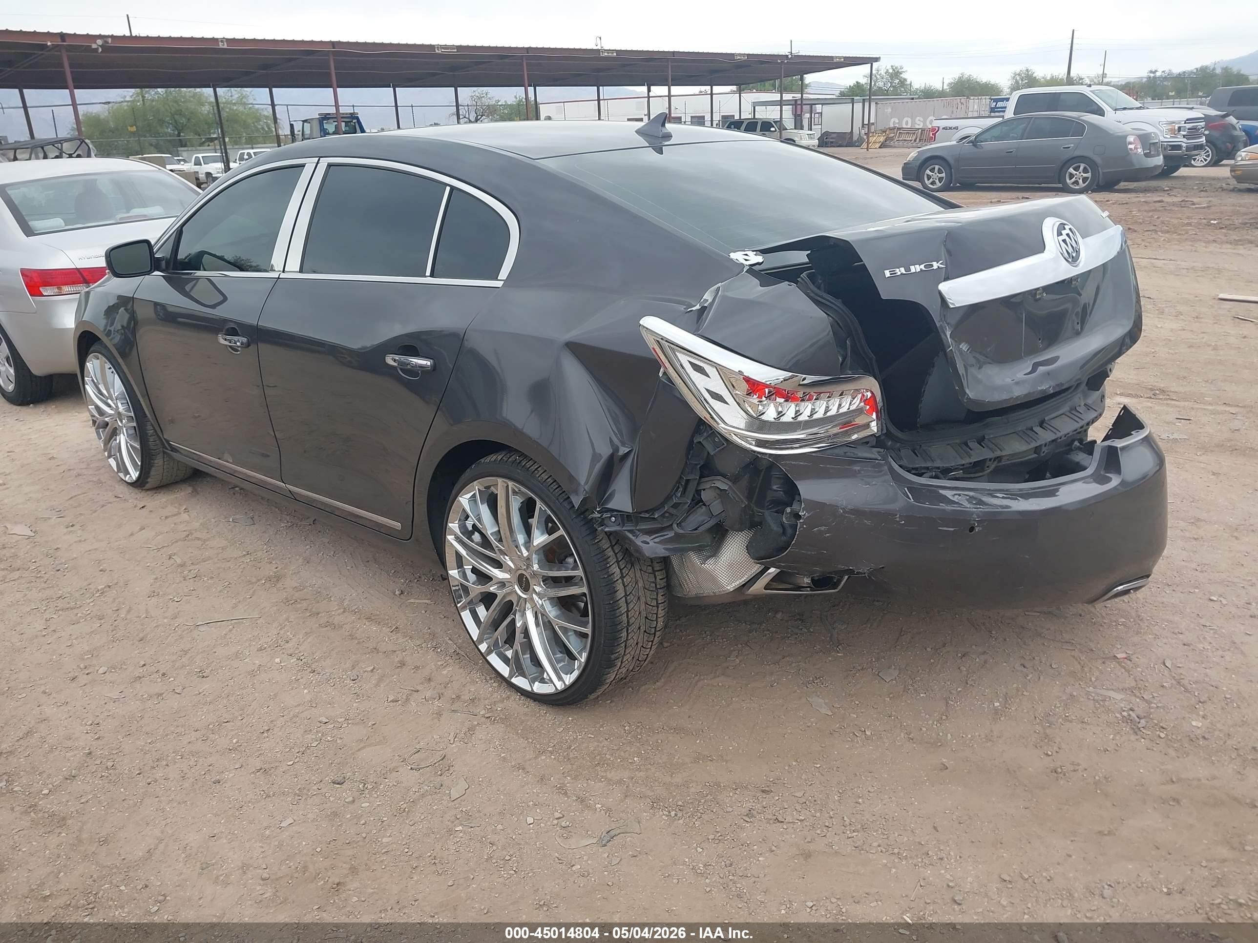2013 Buick Lacrosse Premium 1 Group Gray vin: 1G4GF5E35DF299352