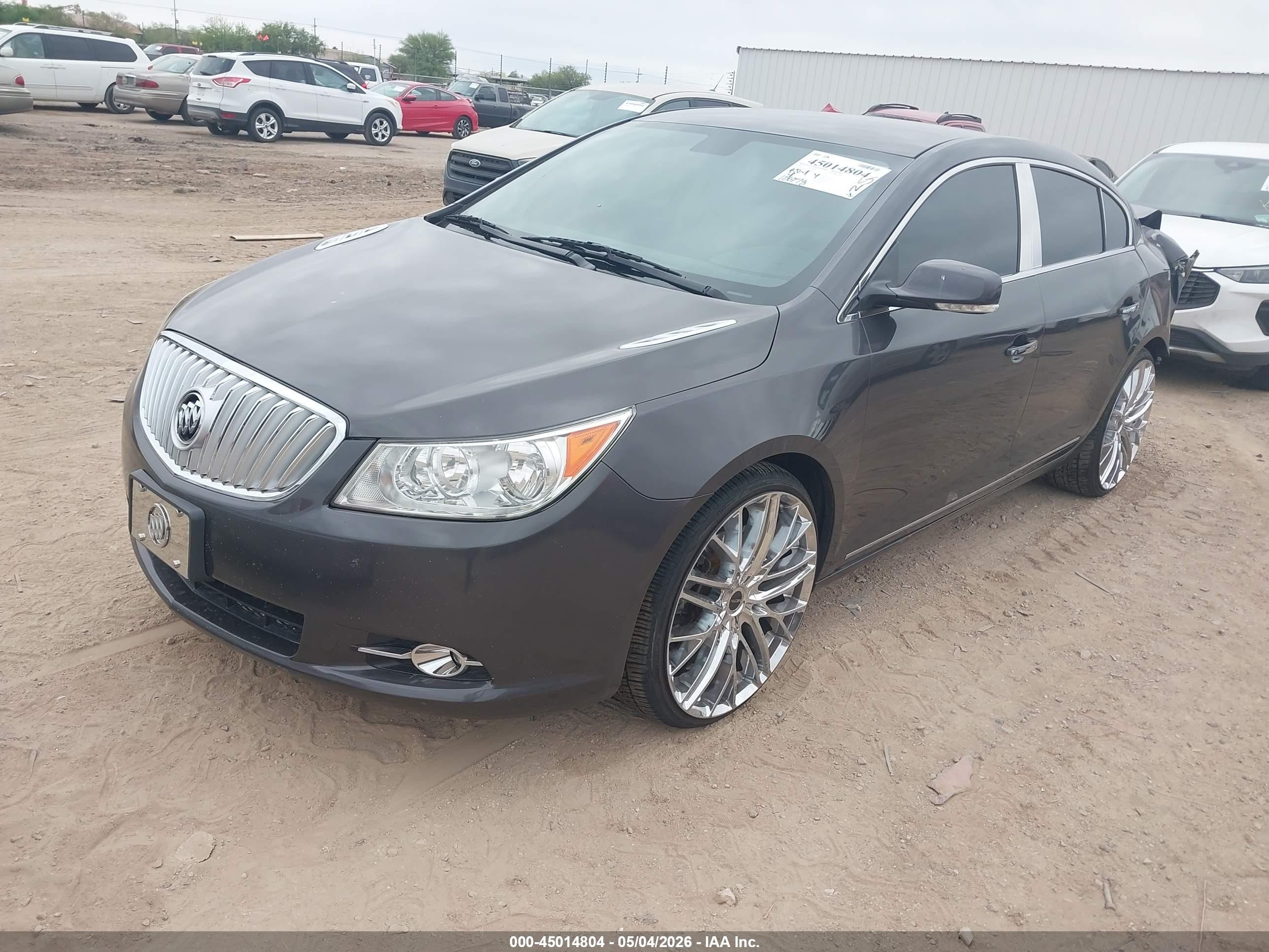 2013 Buick Lacrosse Premium 1 Group Gray vin: 1G4GF5E35DF299352