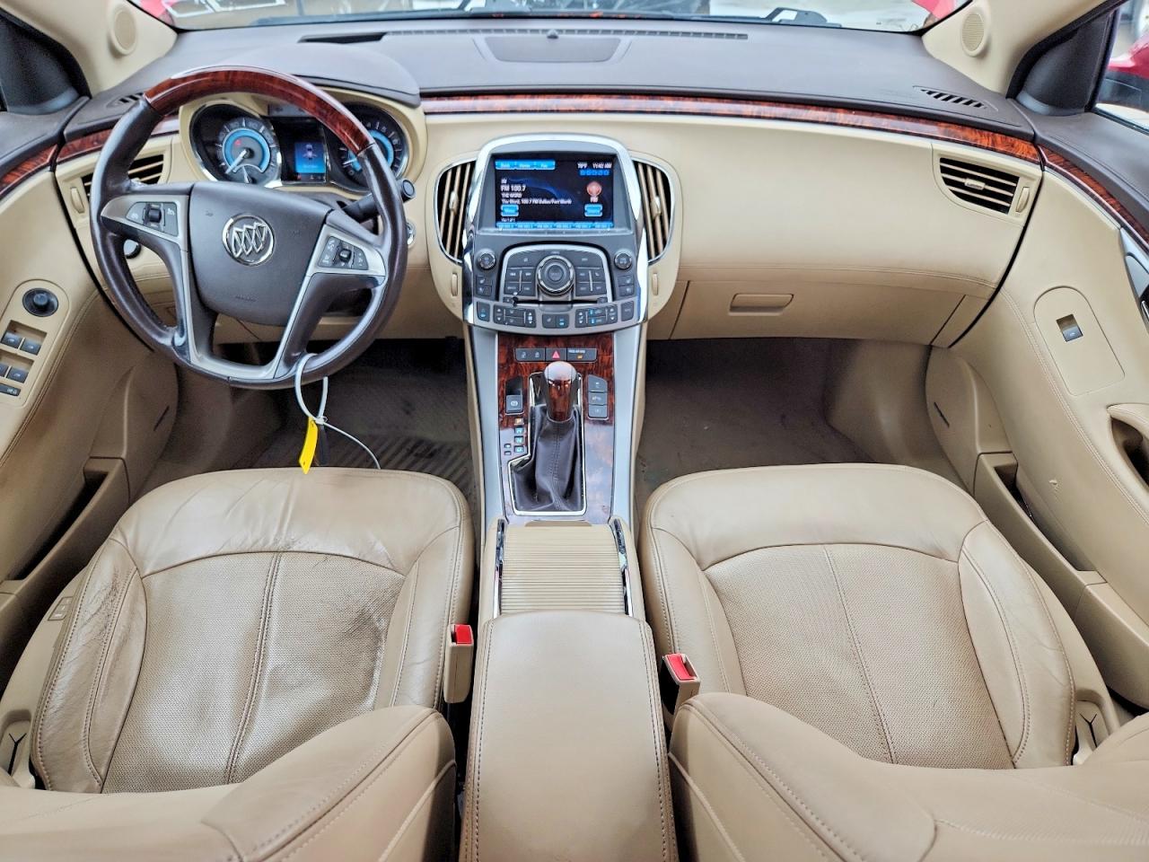 2013 Buick Lacrosse Premium Red vin: 1G4GF5E37DF278650