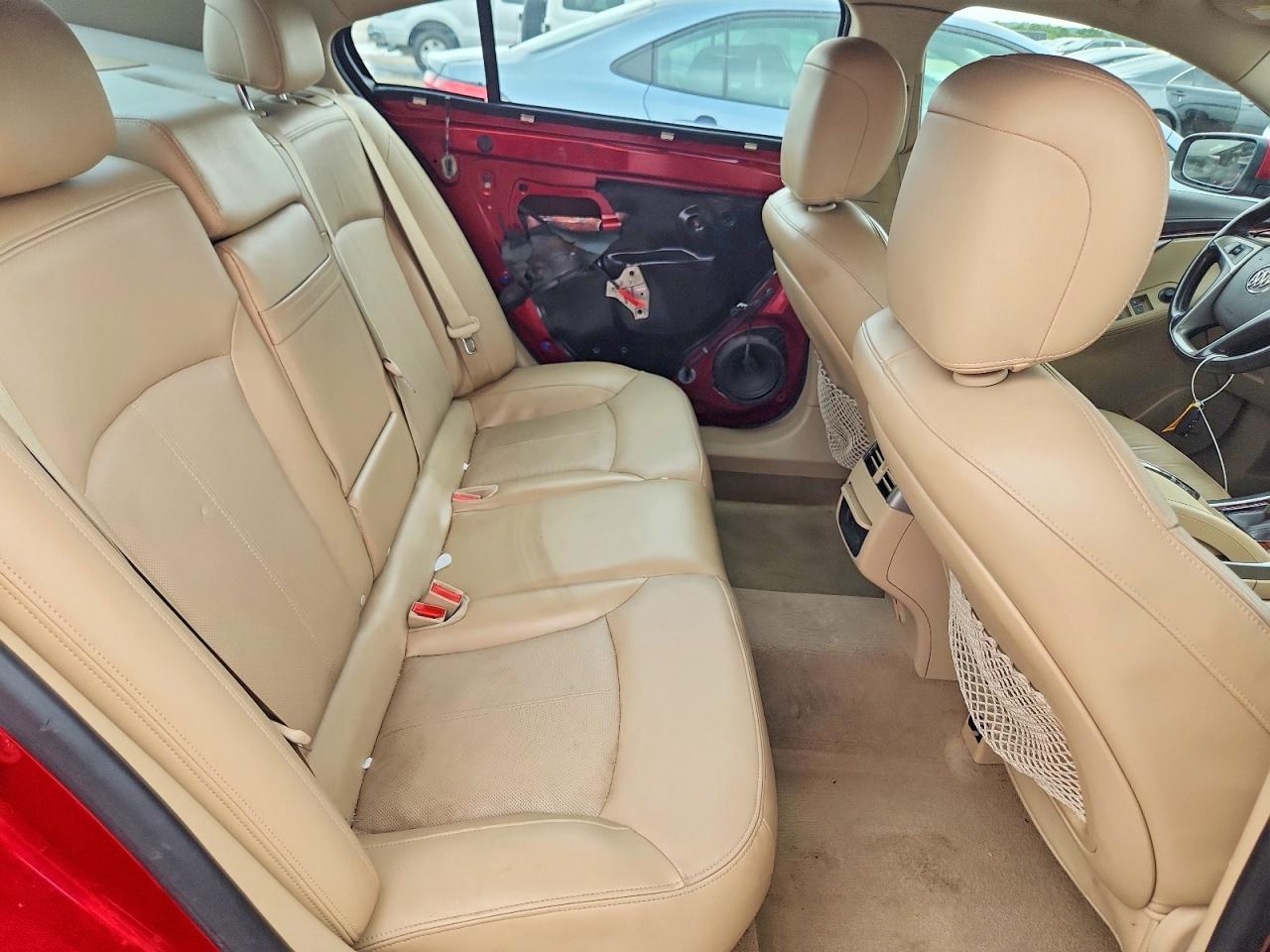 2013 Buick Lacrosse Premium Red vin: 1G4GF5E37DF278650