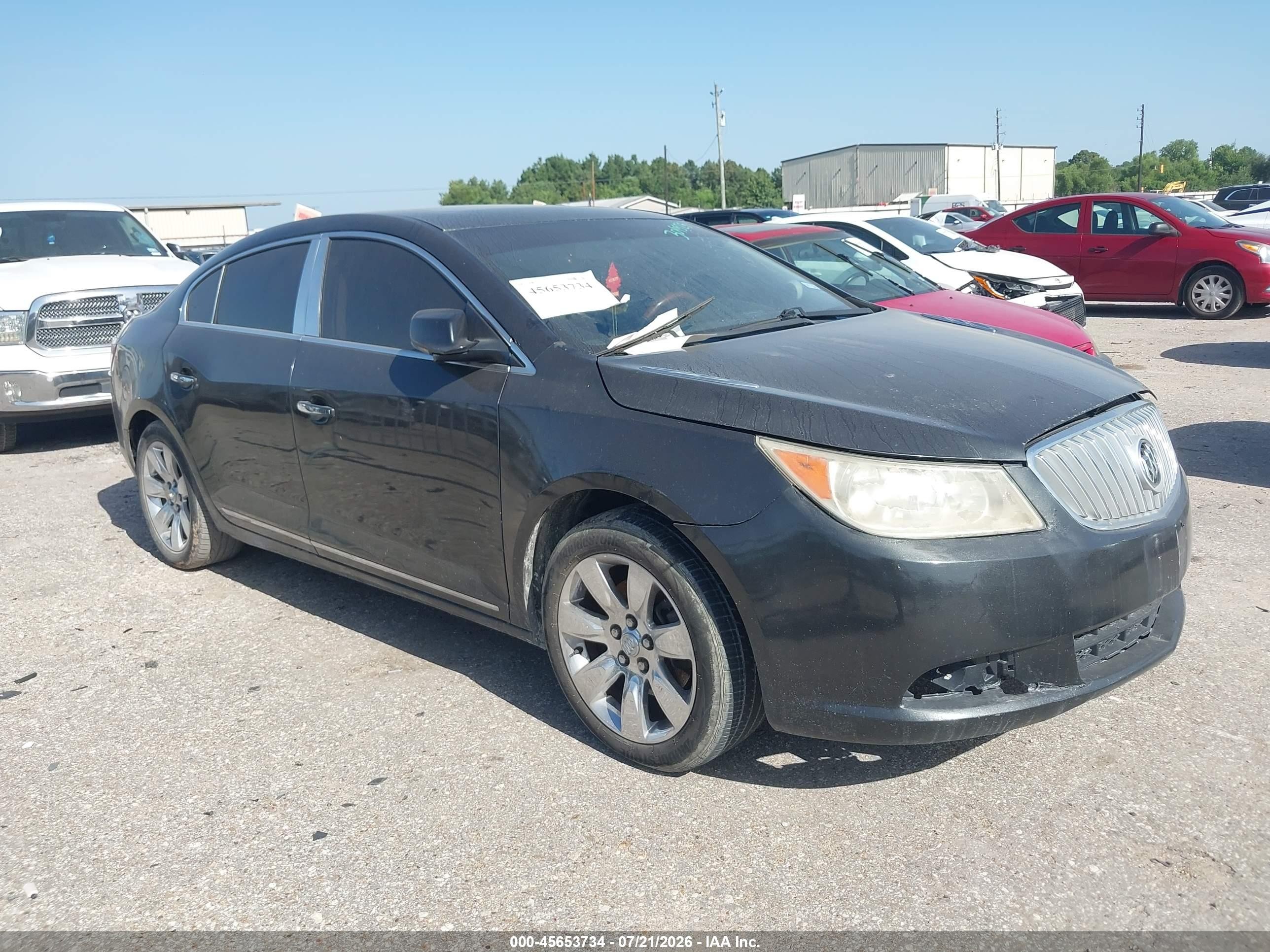 2013 Buick Lacrosse Premium 1 Group Black vin: 1G4GF5E37DF309525