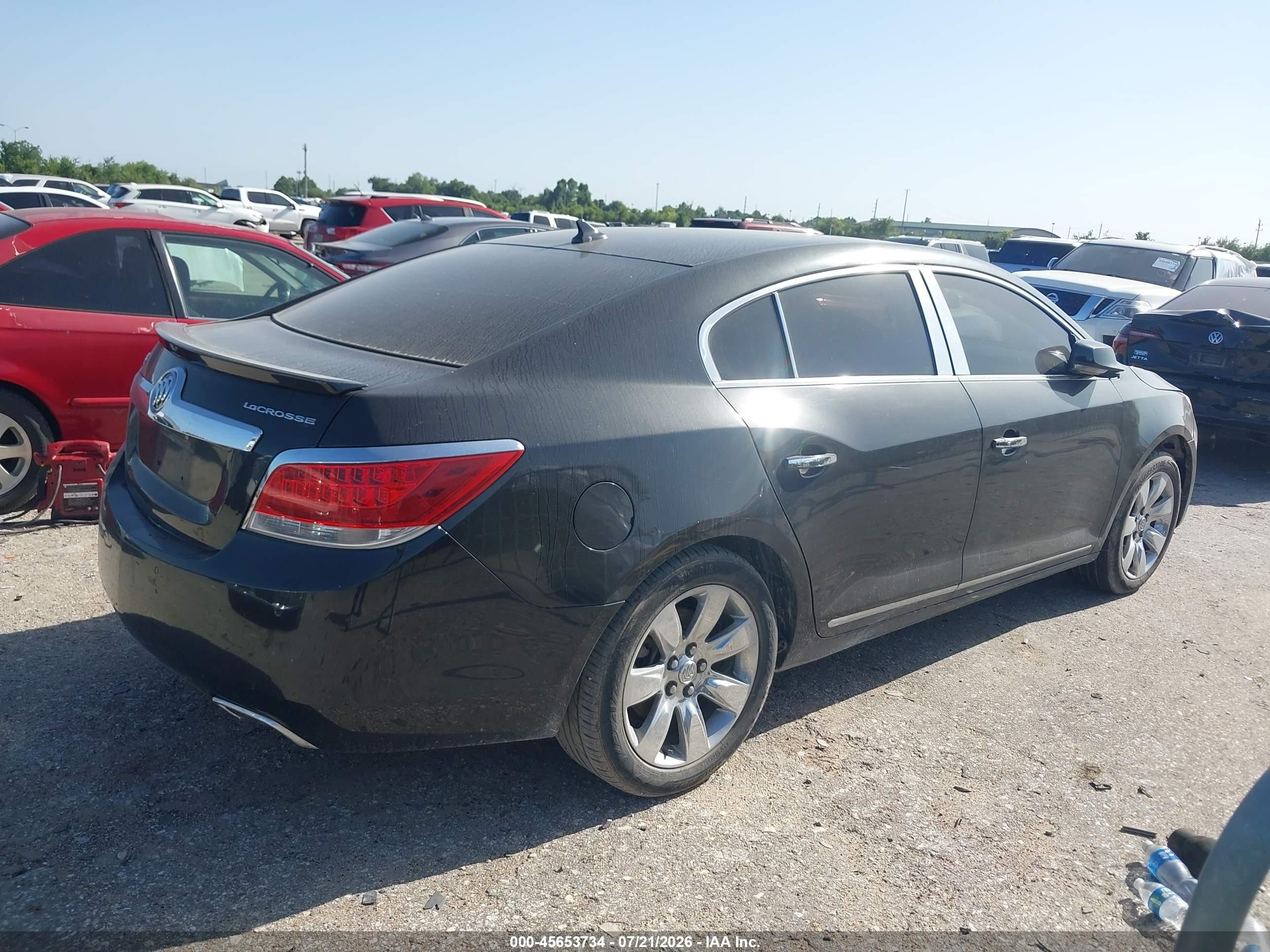2013 Buick Lacrosse Premium 1 Group Black vin: 1G4GF5E37DF309525