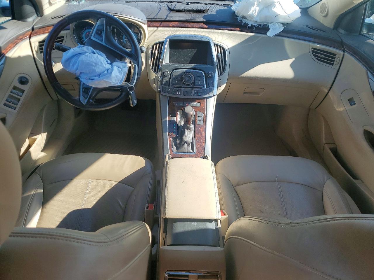 2013 Buick Lacrosse Premium White vin: 1G4GF5E39DF206820