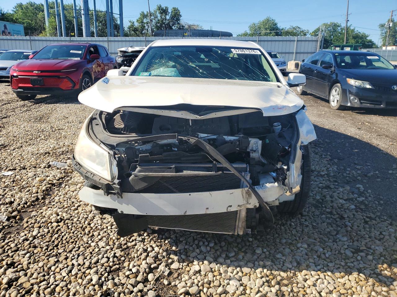 2013 Buick Lacrosse Premium White vin: 1G4GF5E39DF206820