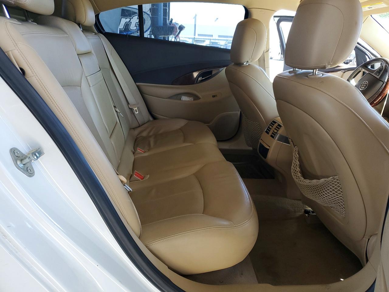2012 Buick Lacrosse Premium White vin: 1G4GF5E3XCF199813