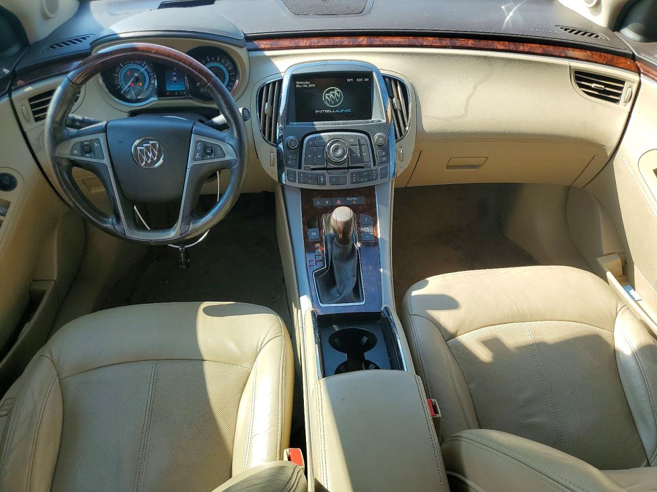2013 Buick Lacrosse Premium White vin: 1G4GF5E3XDF200279