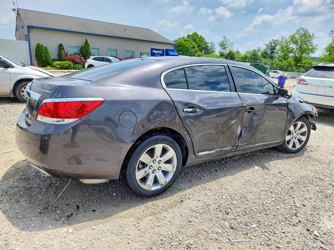 2013 Buick Lacrosse Premium Gray vin: 1G4GF5G30DF271469
