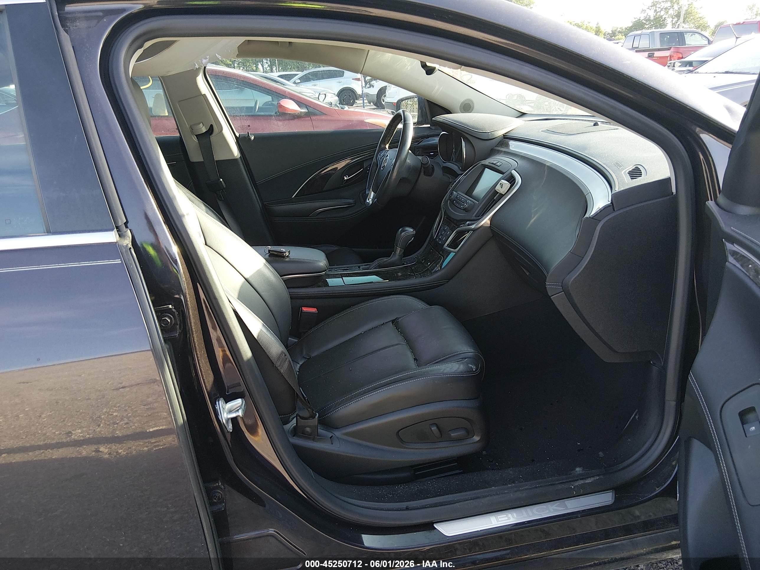 2014 Buick Lacrosse Premium Ii Group Gray vin: 1G4GF5G30EF102408