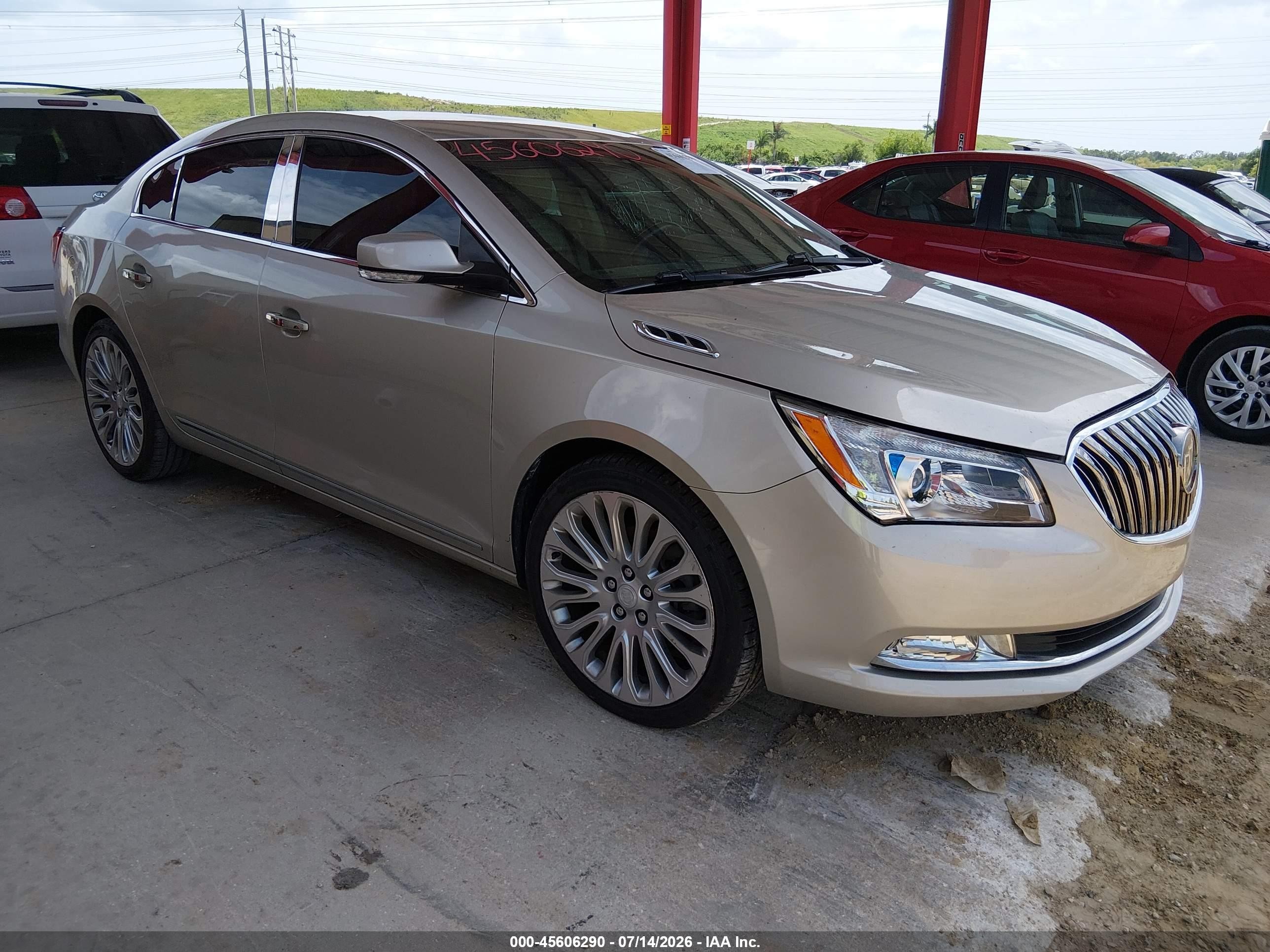 2015 Buick Lacrosse Premium Ii Champagne vin: 1G4GF5G30FF251421