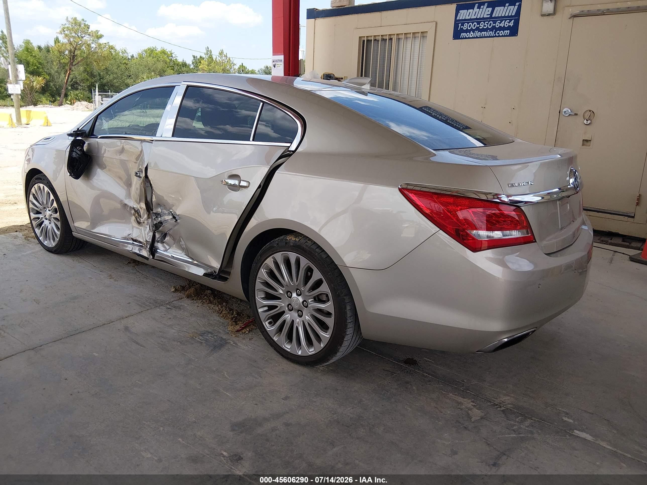 2015 Buick Lacrosse Premium Ii Champagne vin: 1G4GF5G30FF251421