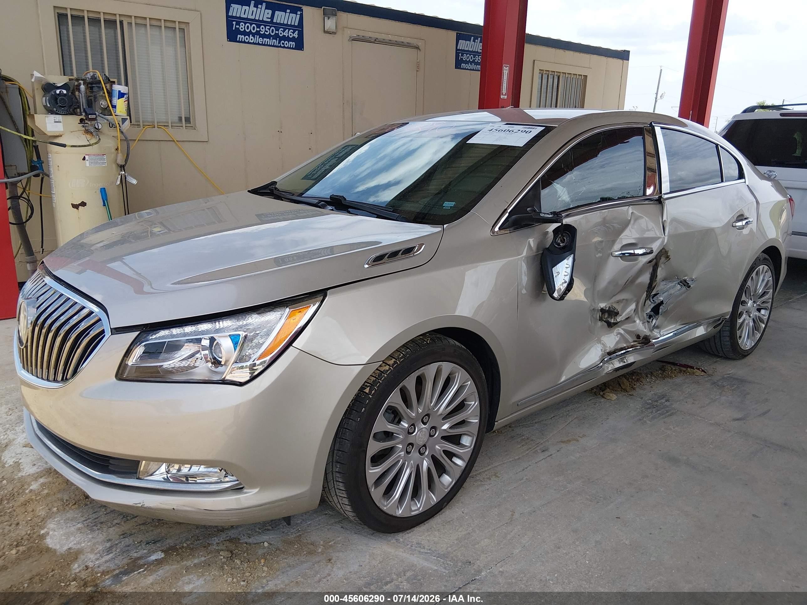 2015 Buick Lacrosse Premium Ii Champagne vin: 1G4GF5G30FF251421