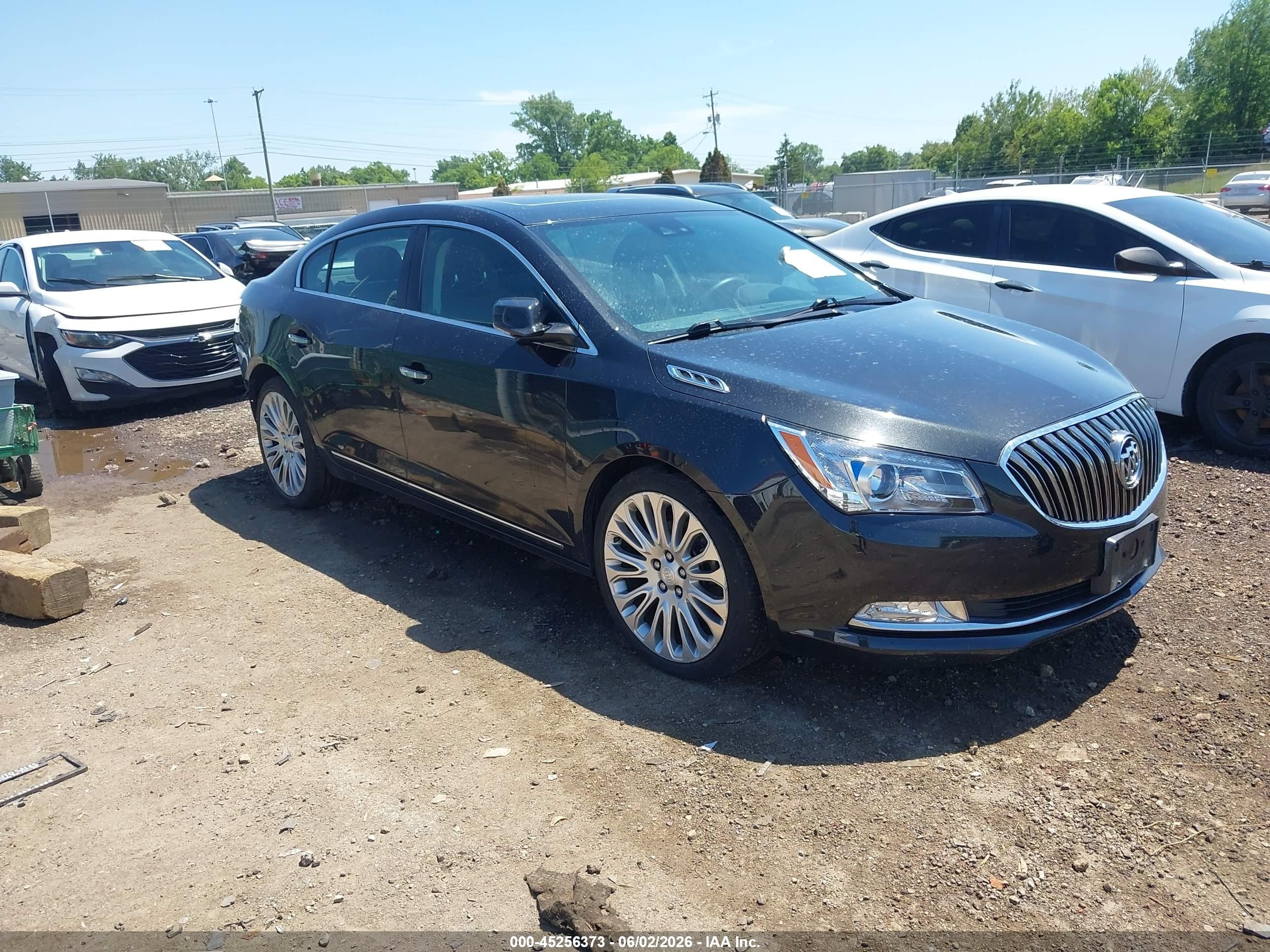 2015 Buick Lacrosse Premium Ii Black vin: 1G4GF5G30FF302576
