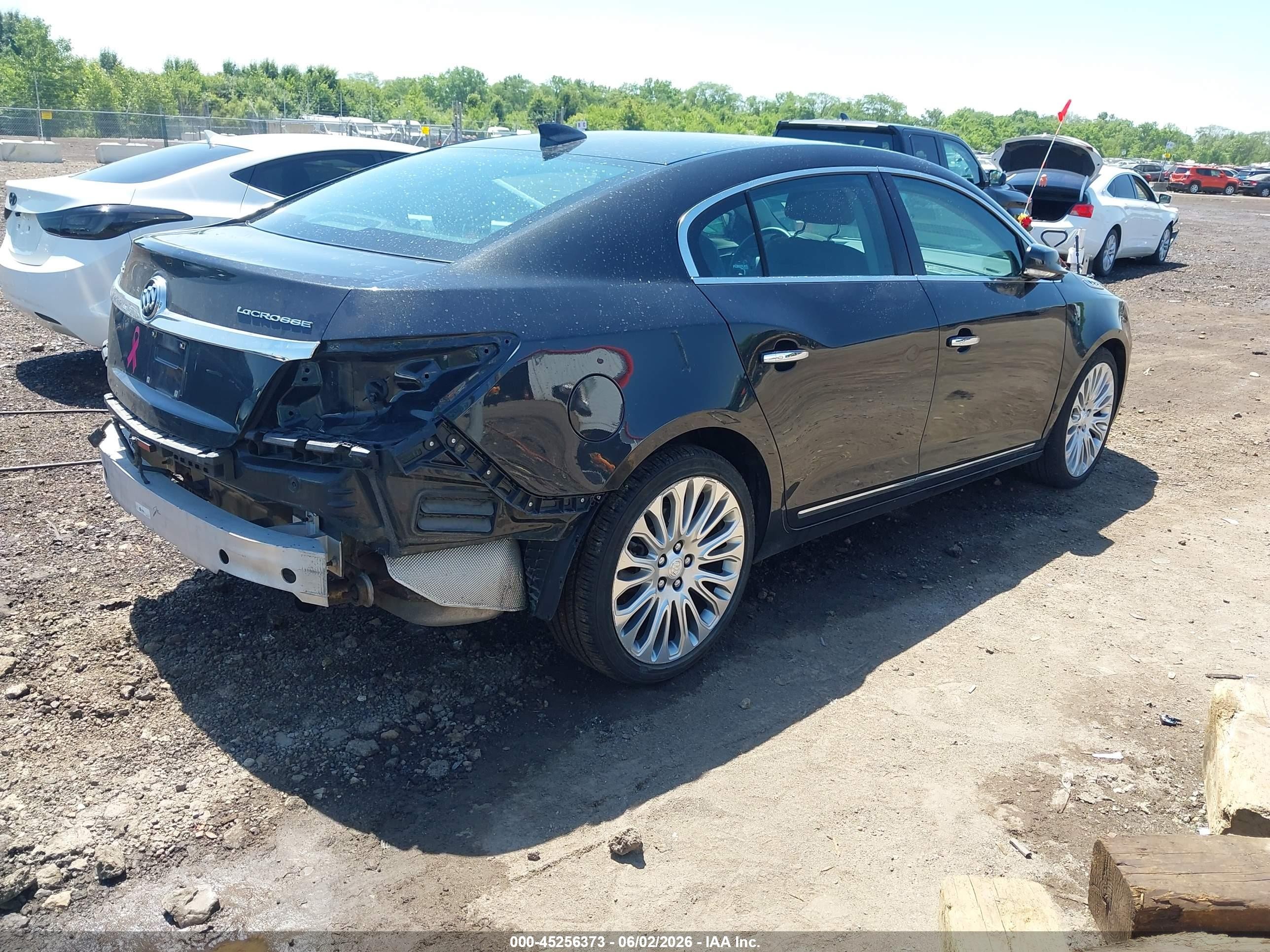 2015 Buick Lacrosse Premium Ii Black vin: 1G4GF5G30FF302576