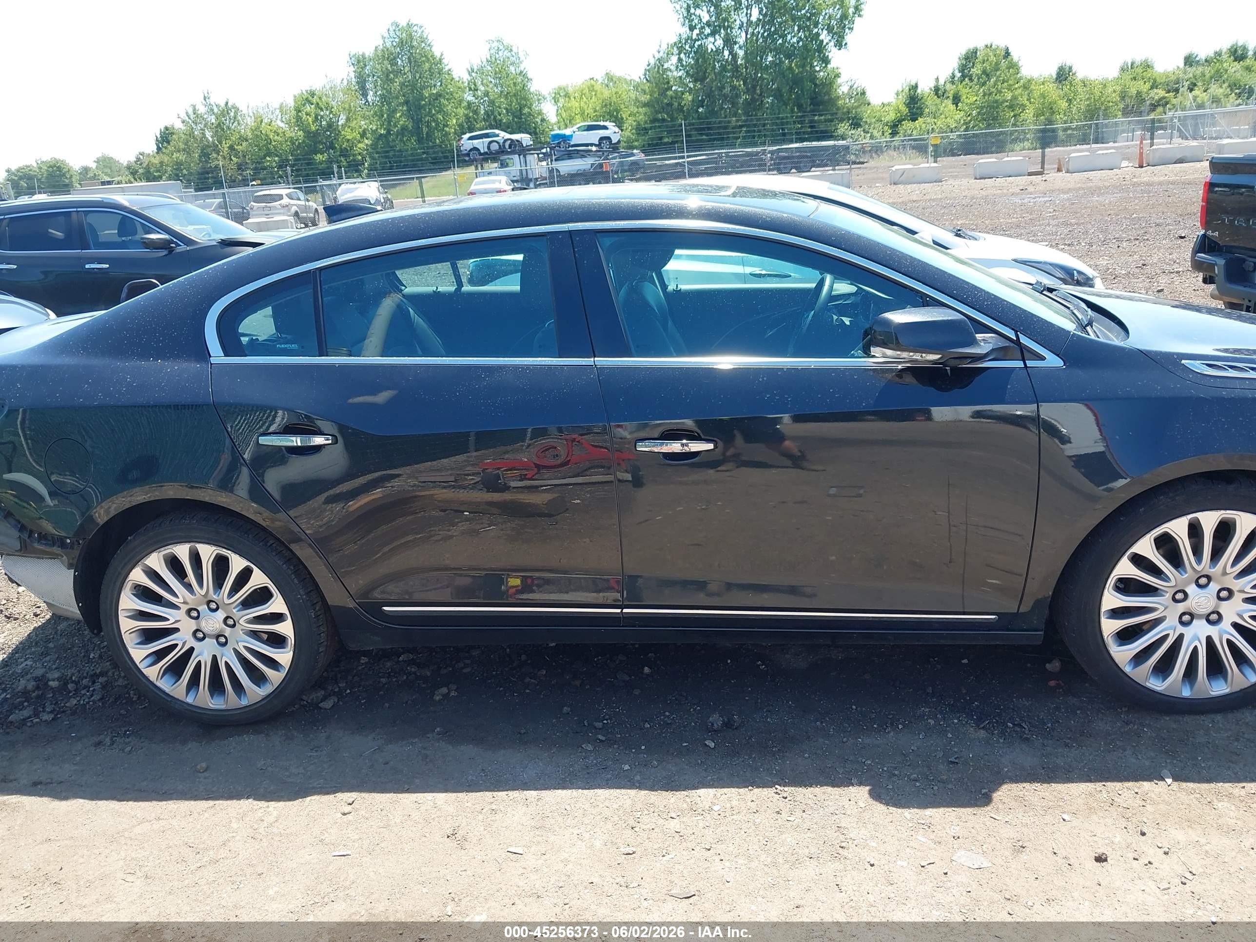 2015 Buick Lacrosse Premium Ii Black vin: 1G4GF5G30FF302576