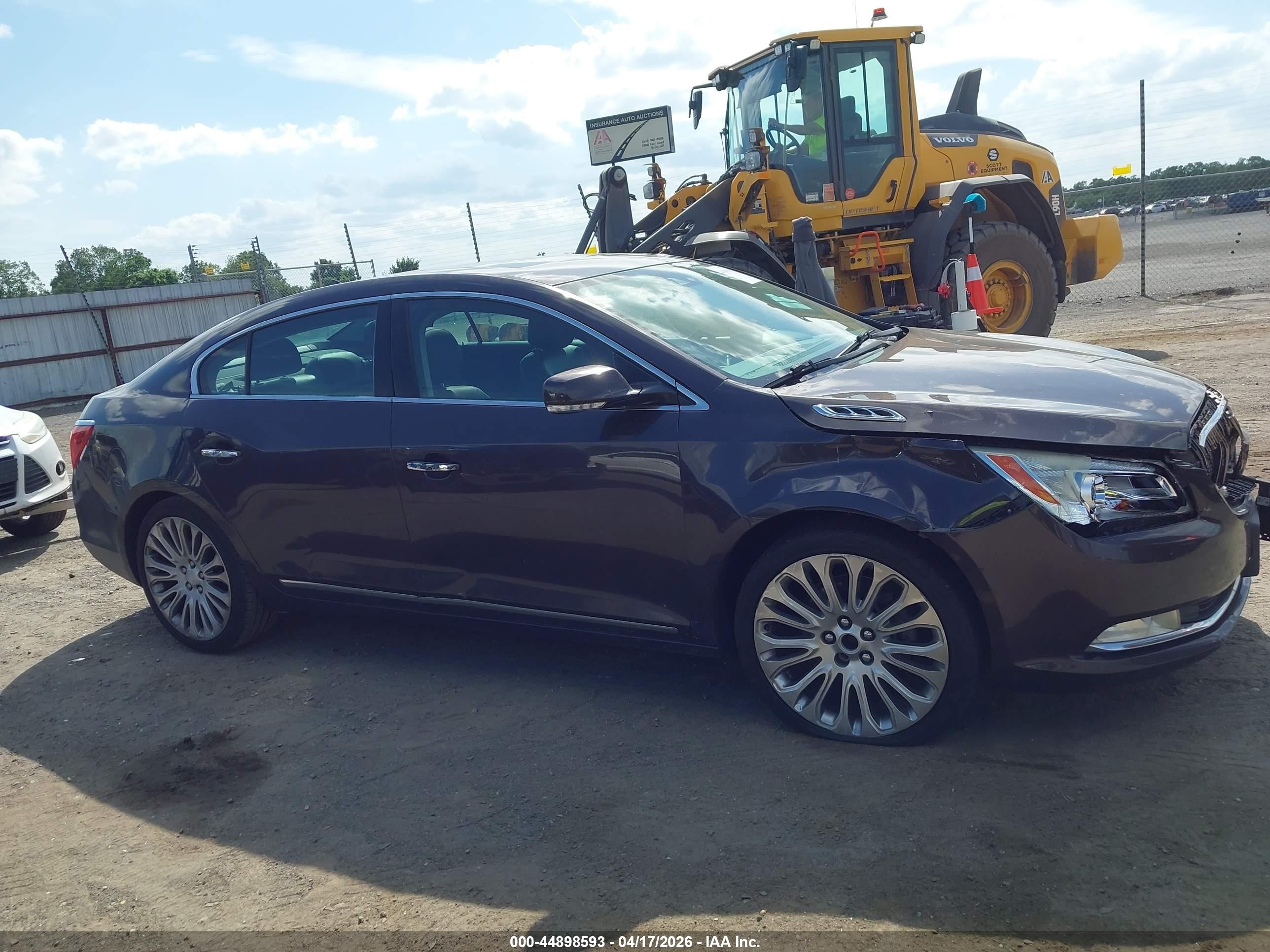 2014 Buick Lacrosse Premium Ii Group Gray vin: 1G4GF5G31EF111120