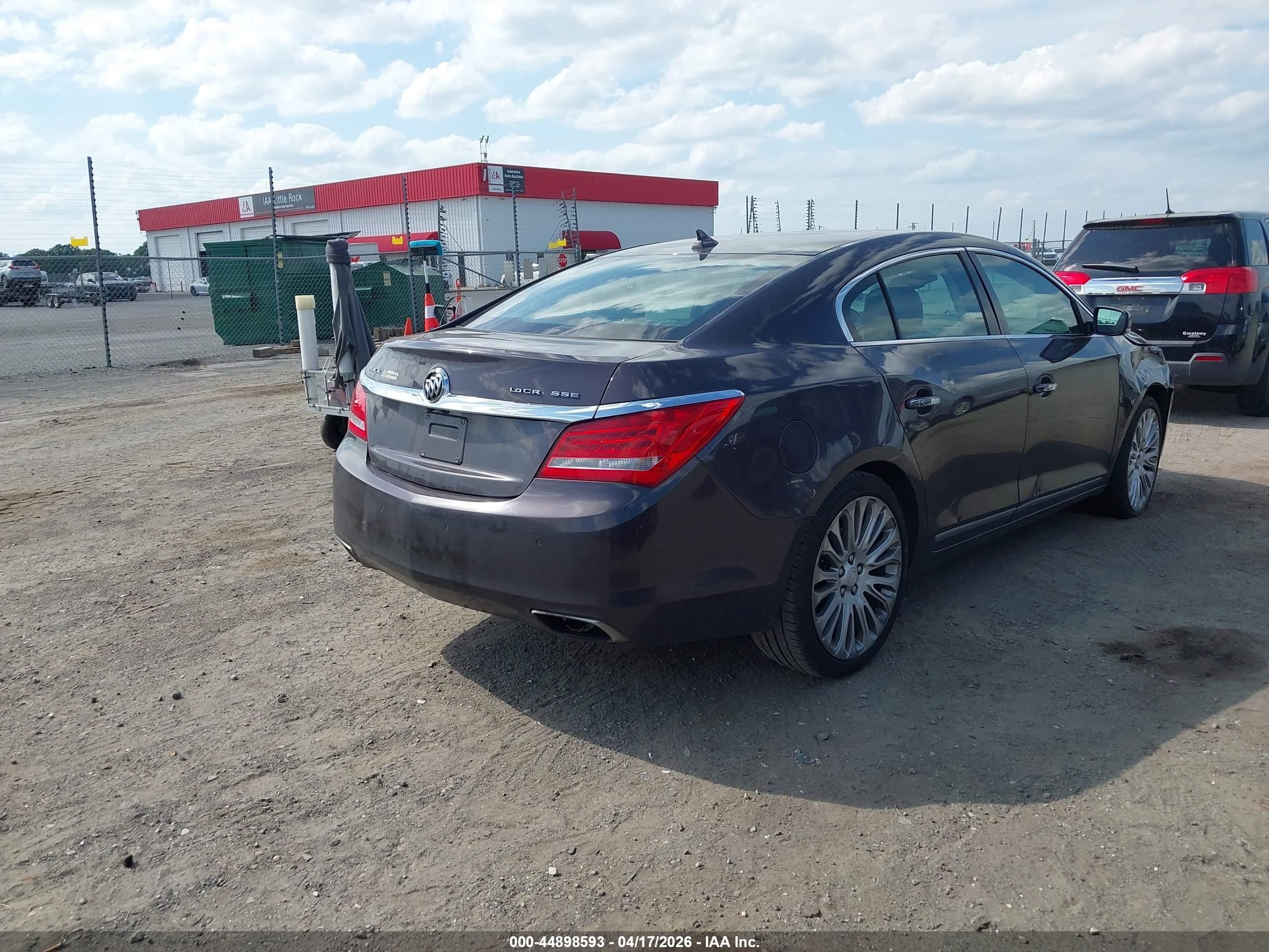 2014 Buick Lacrosse Premium Ii Group Gray vin: 1G4GF5G31EF111120
