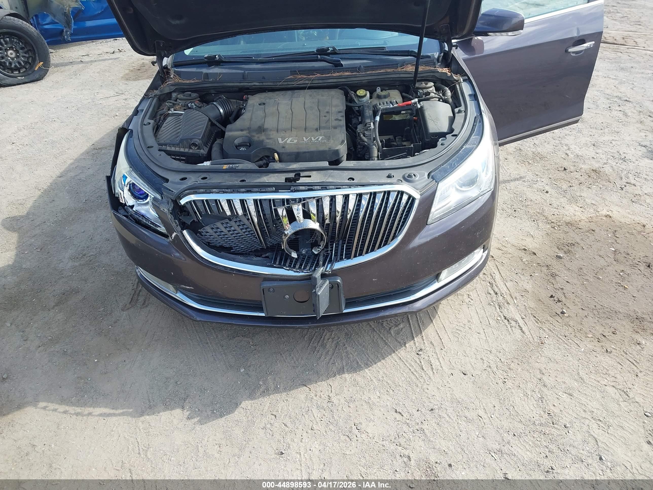 2014 Buick Lacrosse Premium Ii Group Gray vin: 1G4GF5G31EF111120