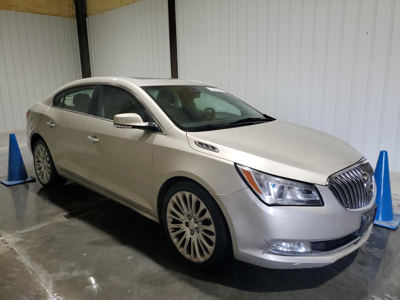 2015 Buick Lacrosse Premium Tan vin: 1G4GF5G31FF149058 Damage: Front Bumper, Cracked, 4 To 5 Inches