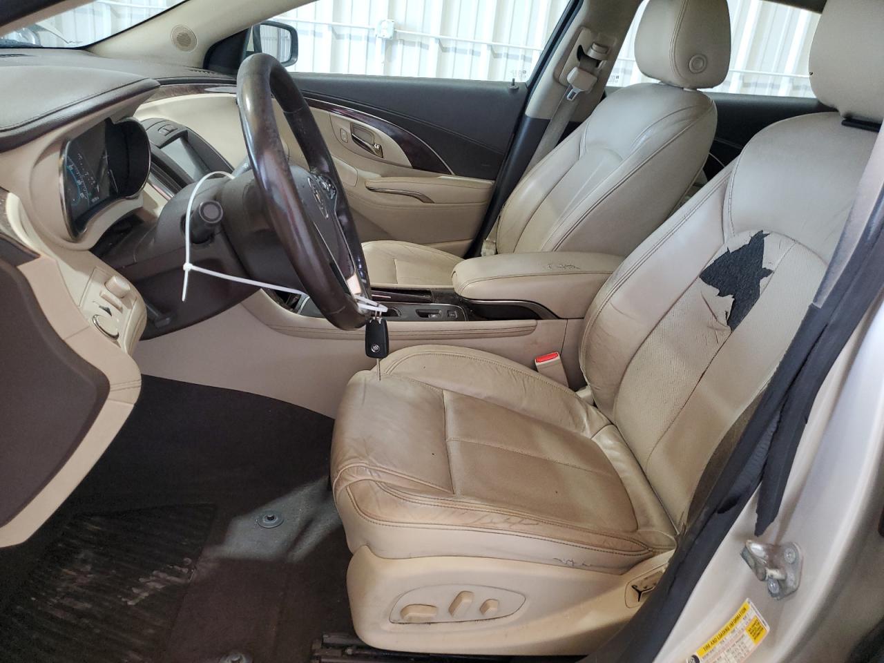 2015 Buick Lacrosse Premium Tan vin: 1G4GF5G31FF149058 Damage: Steering Wheel, Worn, Replacement Required