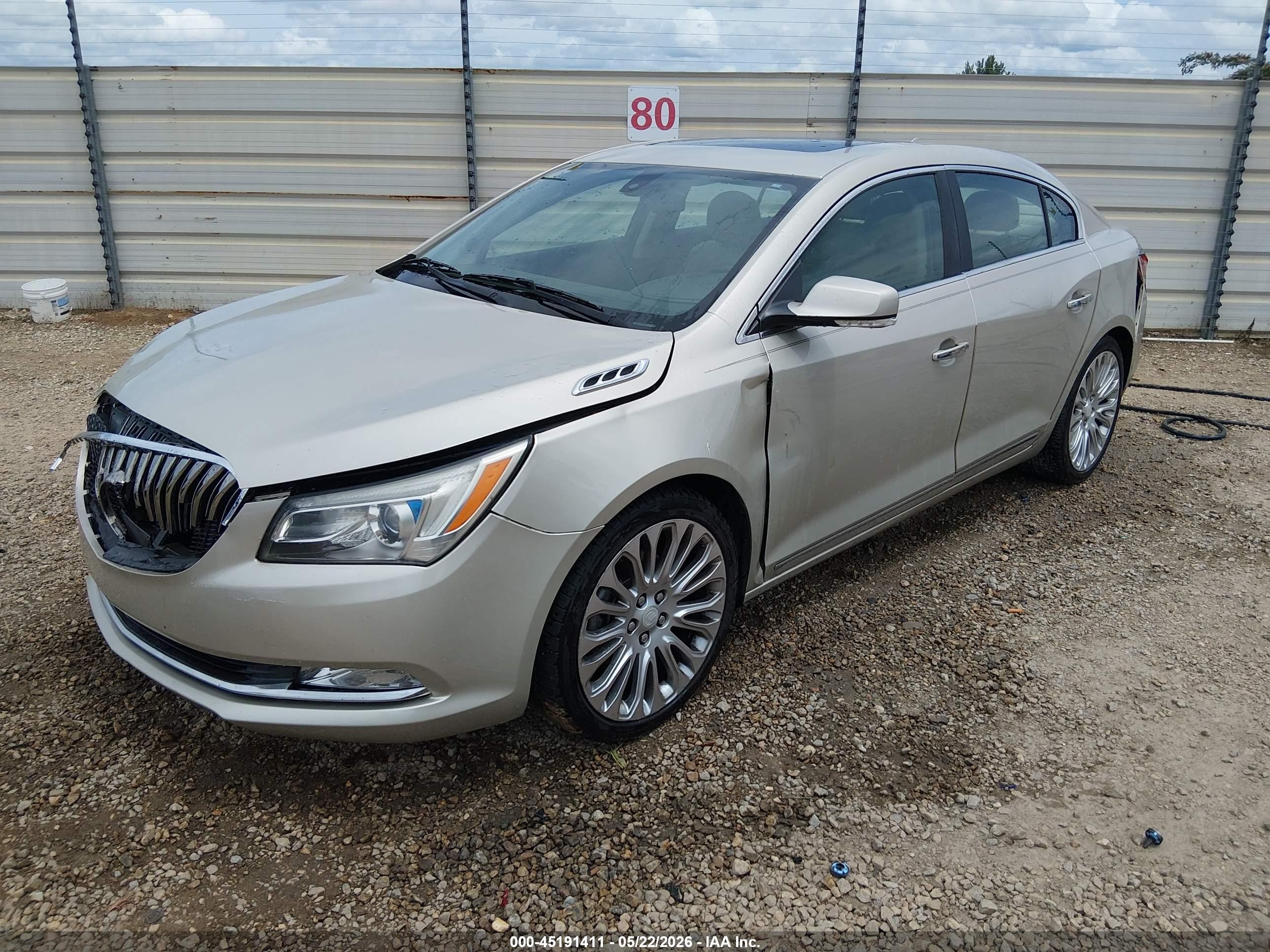 2014 Buick Lacrosse Premium Ii Group Tan vin: 1G4GF5G32EF225238