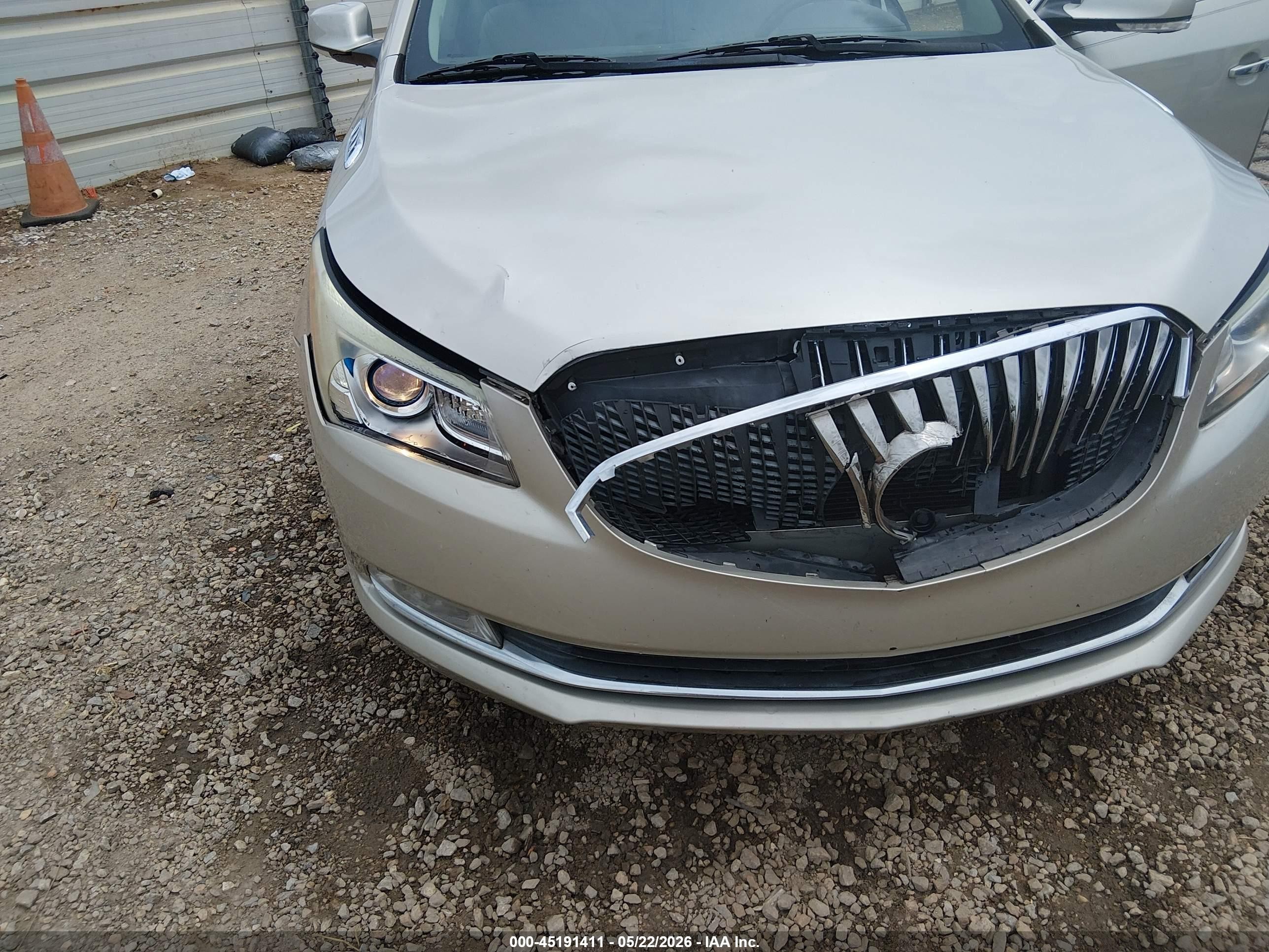 2014 Buick Lacrosse Premium Ii Group Tan vin: 1G4GF5G32EF225238