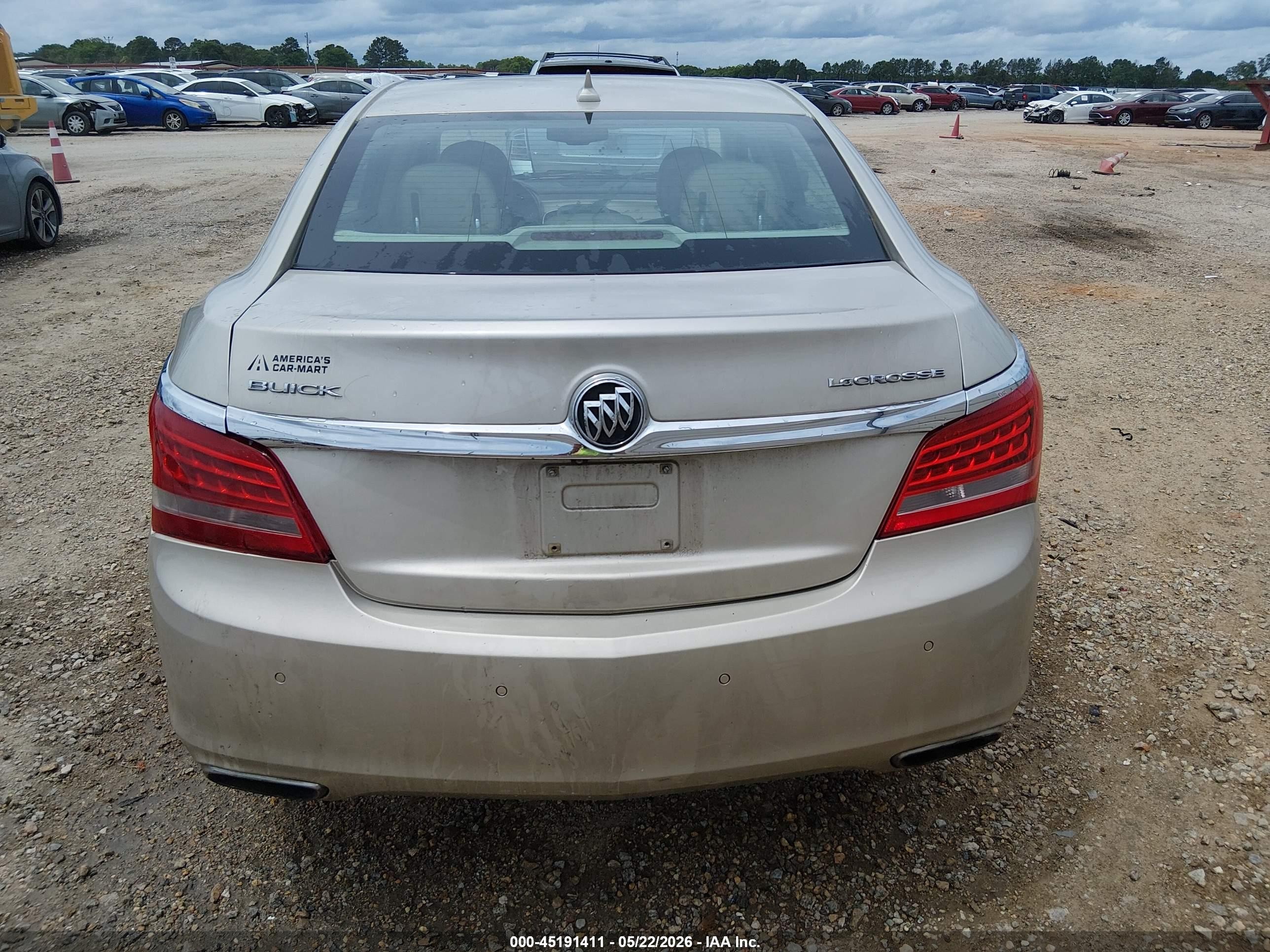 2014 Buick Lacrosse Premium Ii Group Tan vin: 1G4GF5G32EF225238