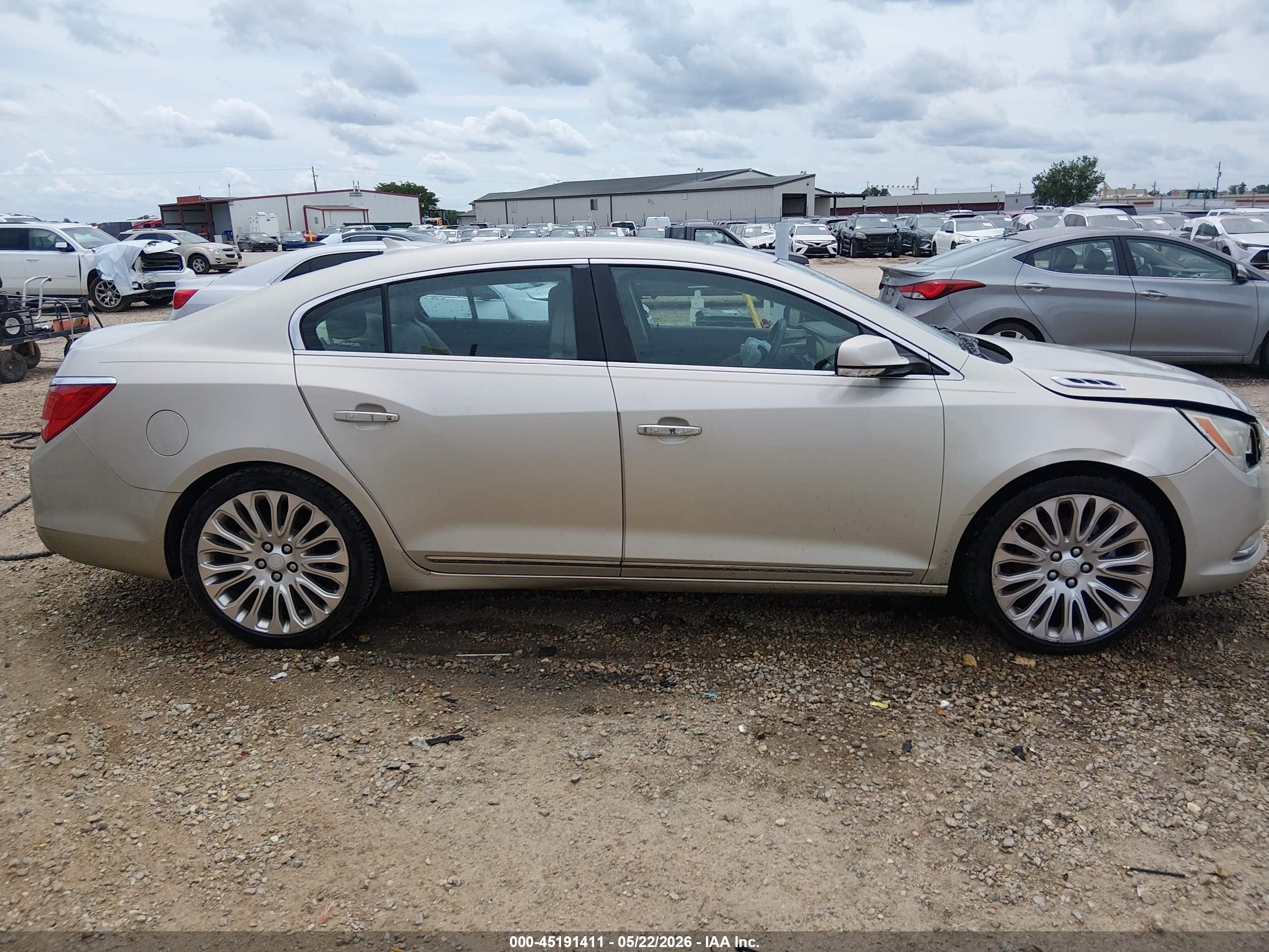 2014 Buick Lacrosse Premium Ii Group Tan vin: 1G4GF5G32EF225238