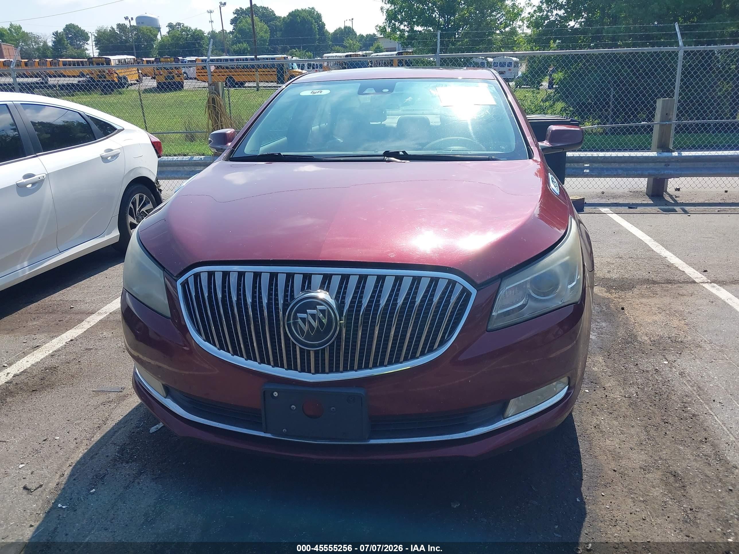 2014 Buick Lacrosse Premium Ii Group Бордовый vin: 1G4GF5G32EF239558