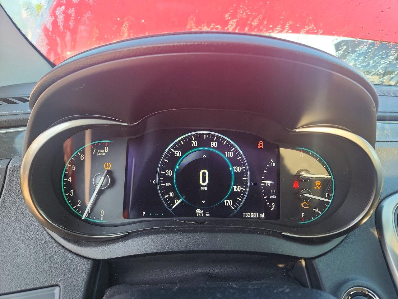 2014 Buick Lacrosse Touring Red vin: 1G4GF5G33EF126198