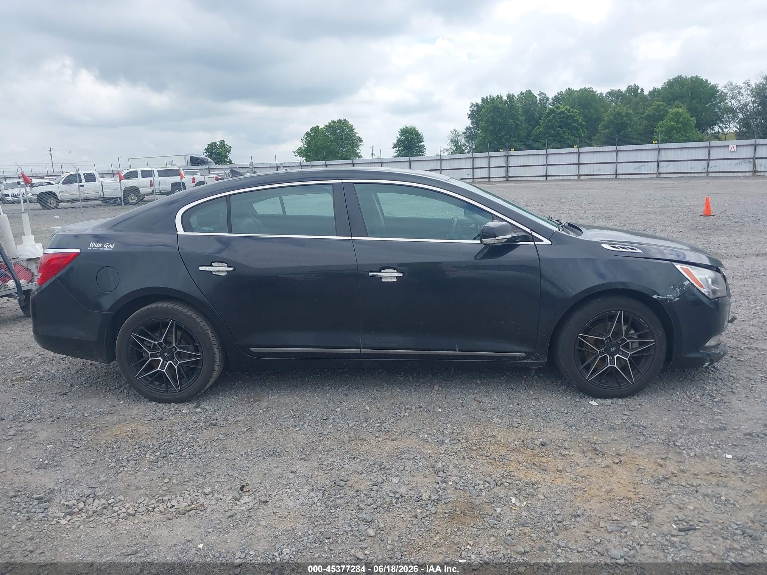 2014 Buick Lacrosse Premium Ii Group Black vin: 1G4GF5G33EF163235