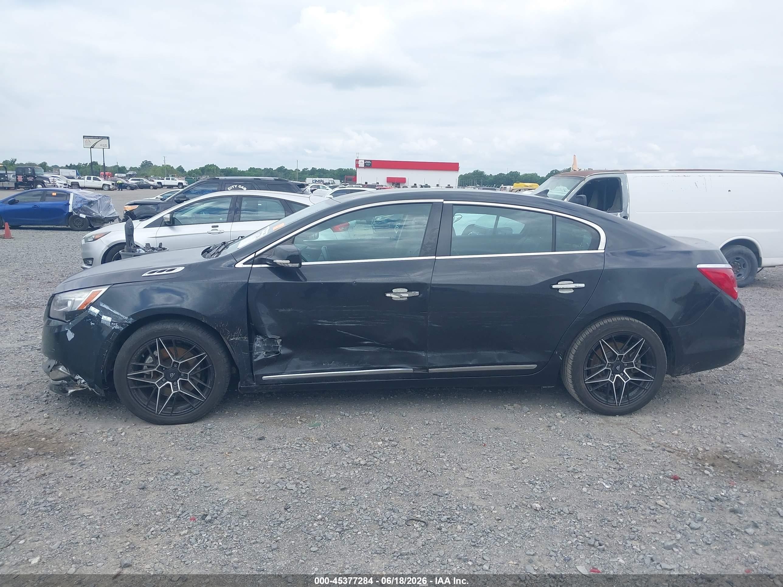 2014 Buick Lacrosse Premium Ii Group Black vin: 1G4GF5G33EF163235