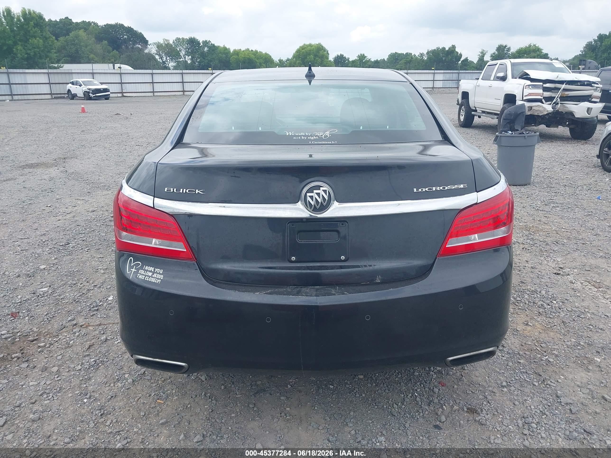 2014 Buick Lacrosse Premium Ii Group Black vin: 1G4GF5G33EF163235