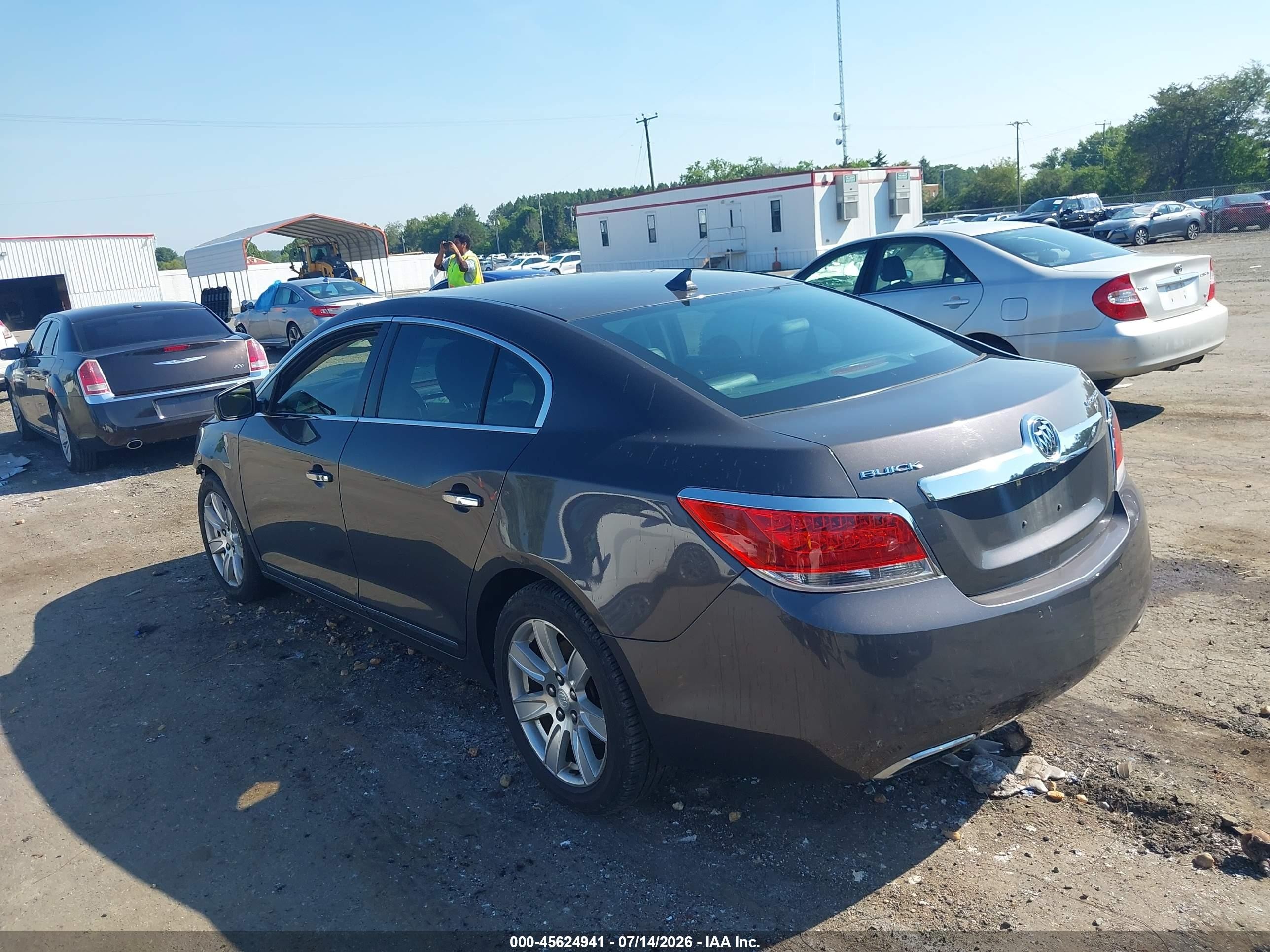 2012 Buick Lacrosse Premium 2 Group Black vin: 1G4GF5G34CF313866