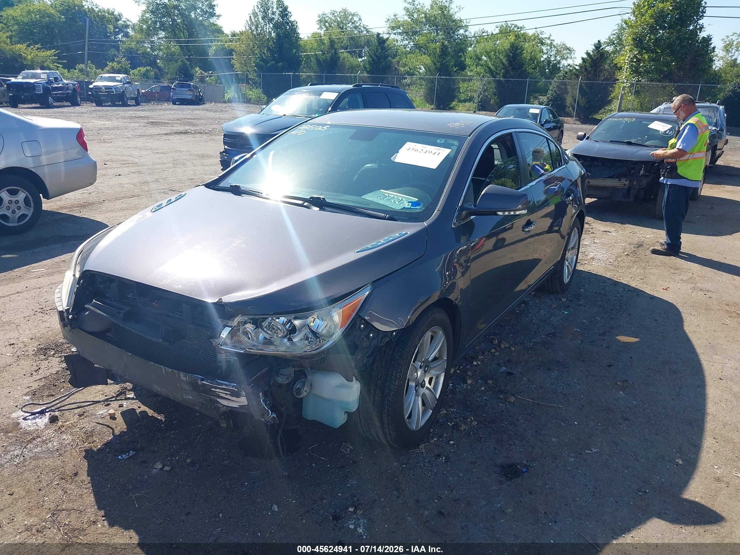 2012 Buick Lacrosse Premium 2 Group Black vin: 1G4GF5G34CF313866