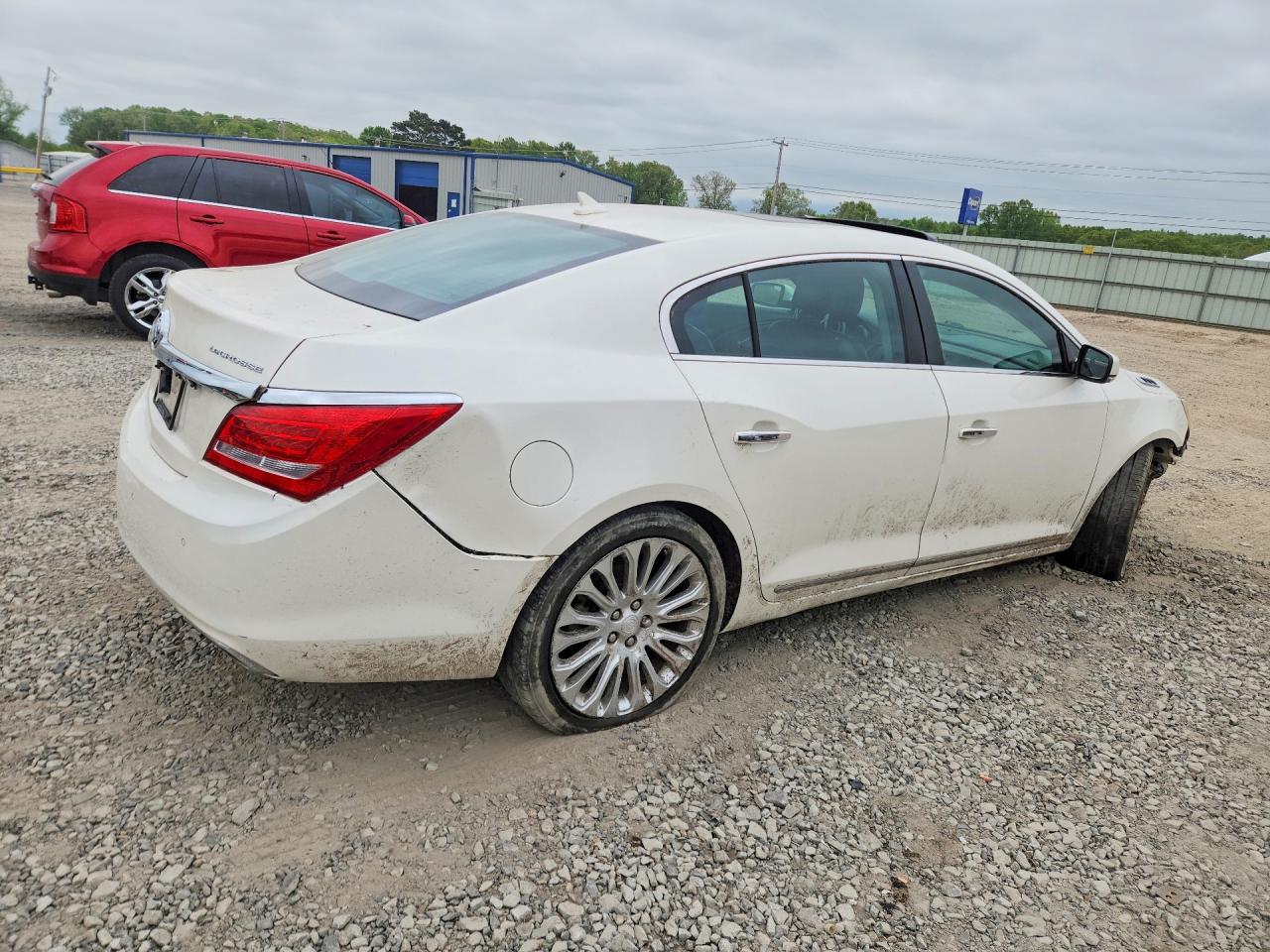 2014 Buick Lacrosse Touring Белый vin: 1G4GF5G34EF102721