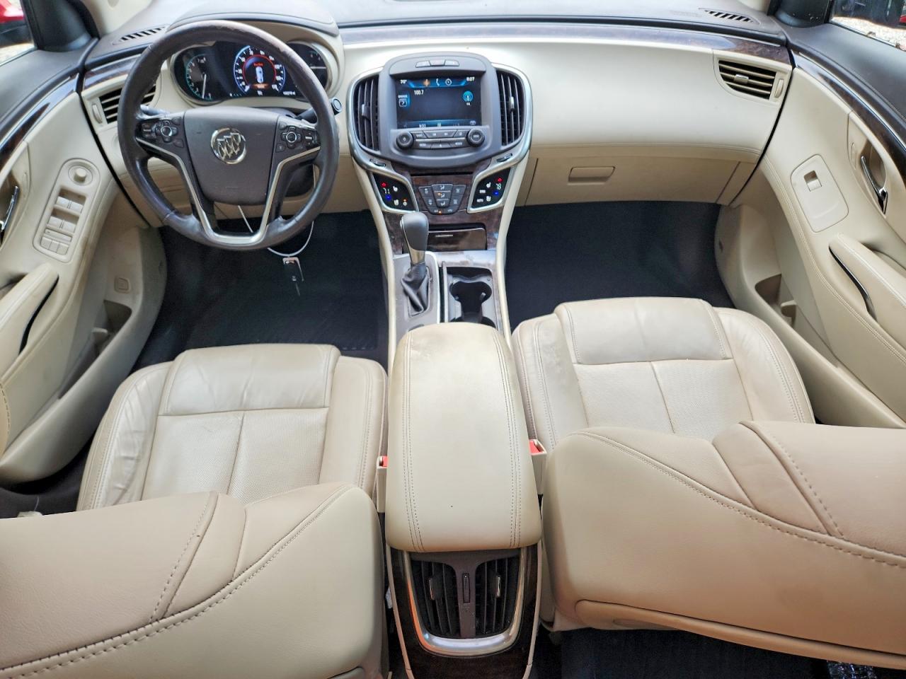 2014 Buick Lacrosse Touring Red vin: 1G4GF5G34EF216542