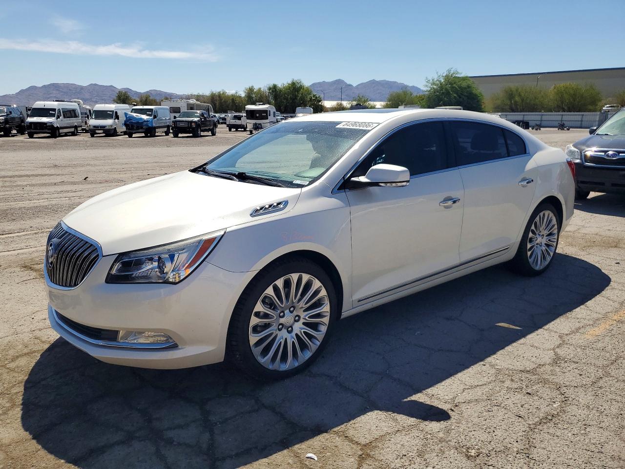 2014 Buick Lacrosse Touring Белый vin: 1G4GF5G35EF204349