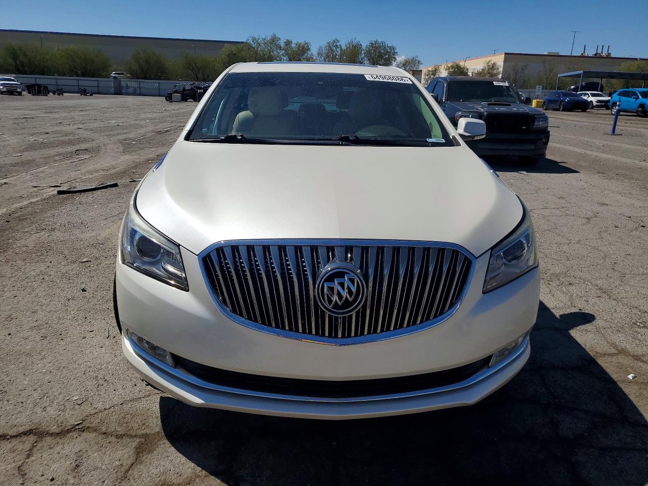 2014 Buick Lacrosse Touring White vin: 1G4GF5G35EF204349