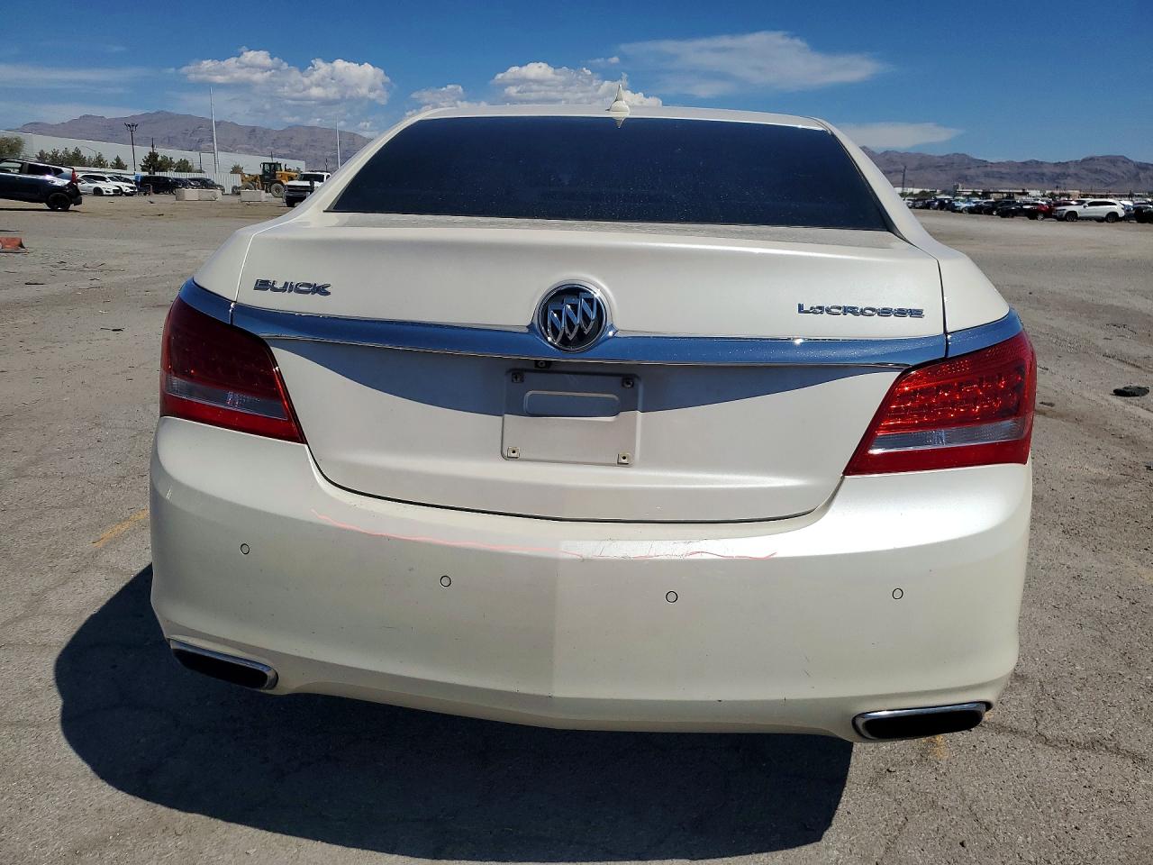 2014 Buick Lacrosse Touring White vin: 1G4GF5G35EF204349