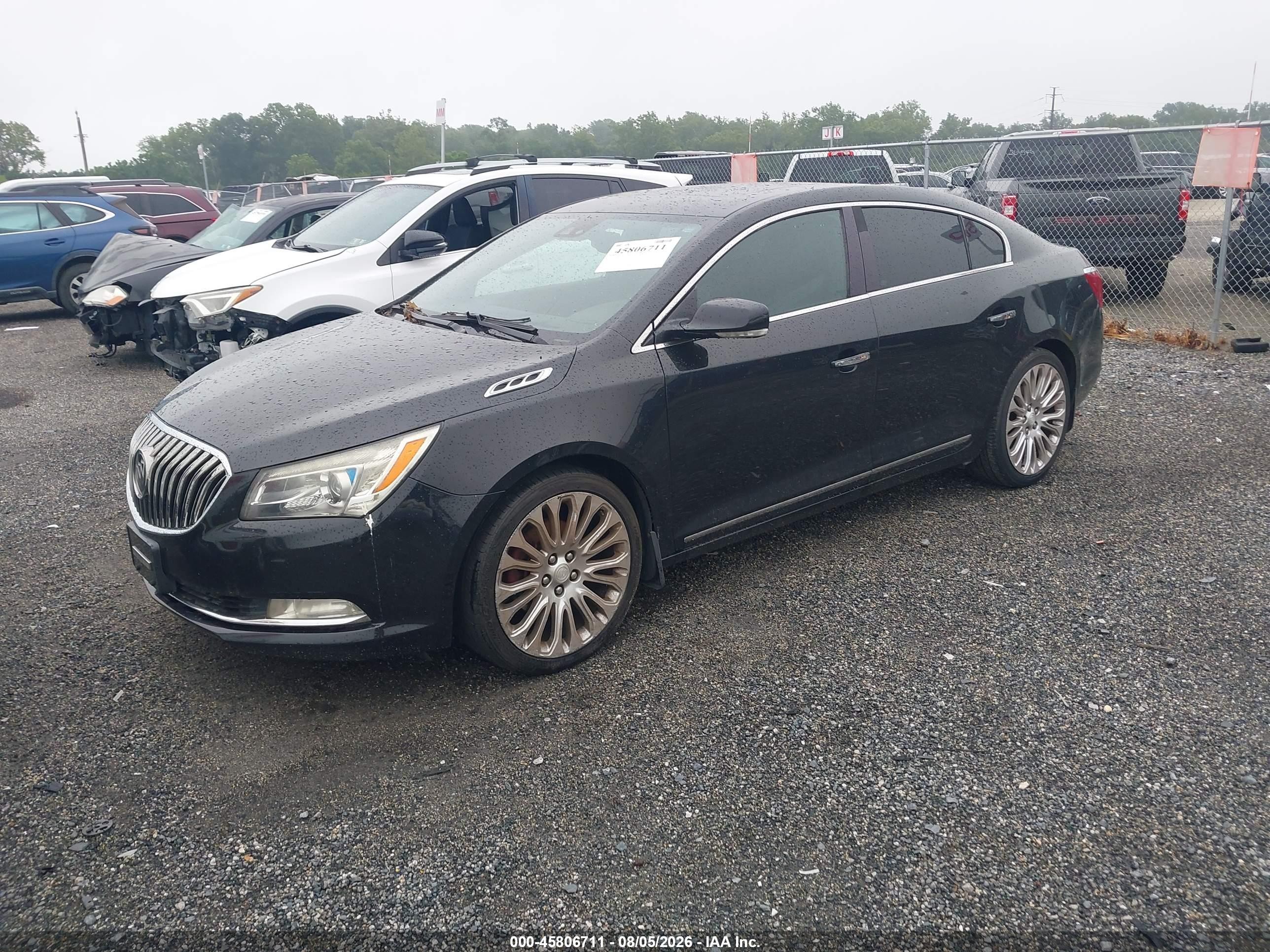 2014 Buick Lacrosse Premium Ii Group Black vin: 1G4GF5G35EF262736