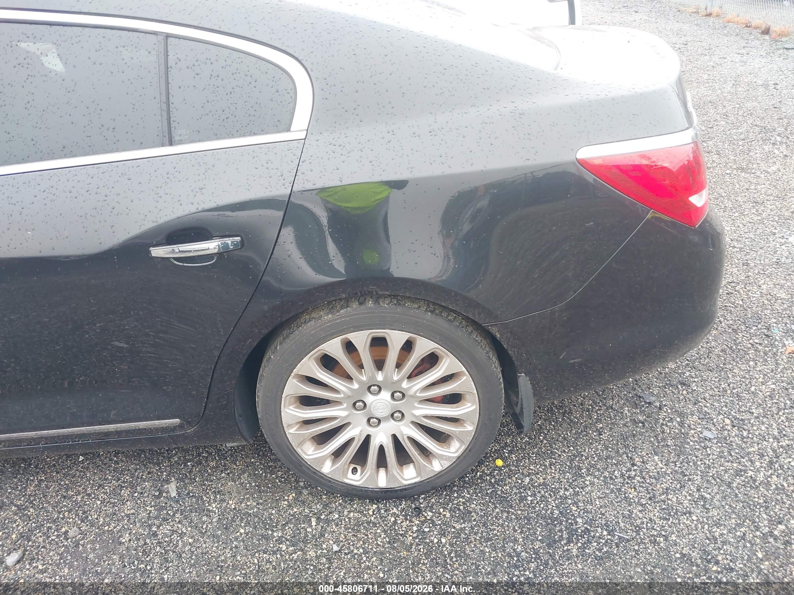 2014 Buick Lacrosse Premium Ii Group Black vin: 1G4GF5G35EF262736