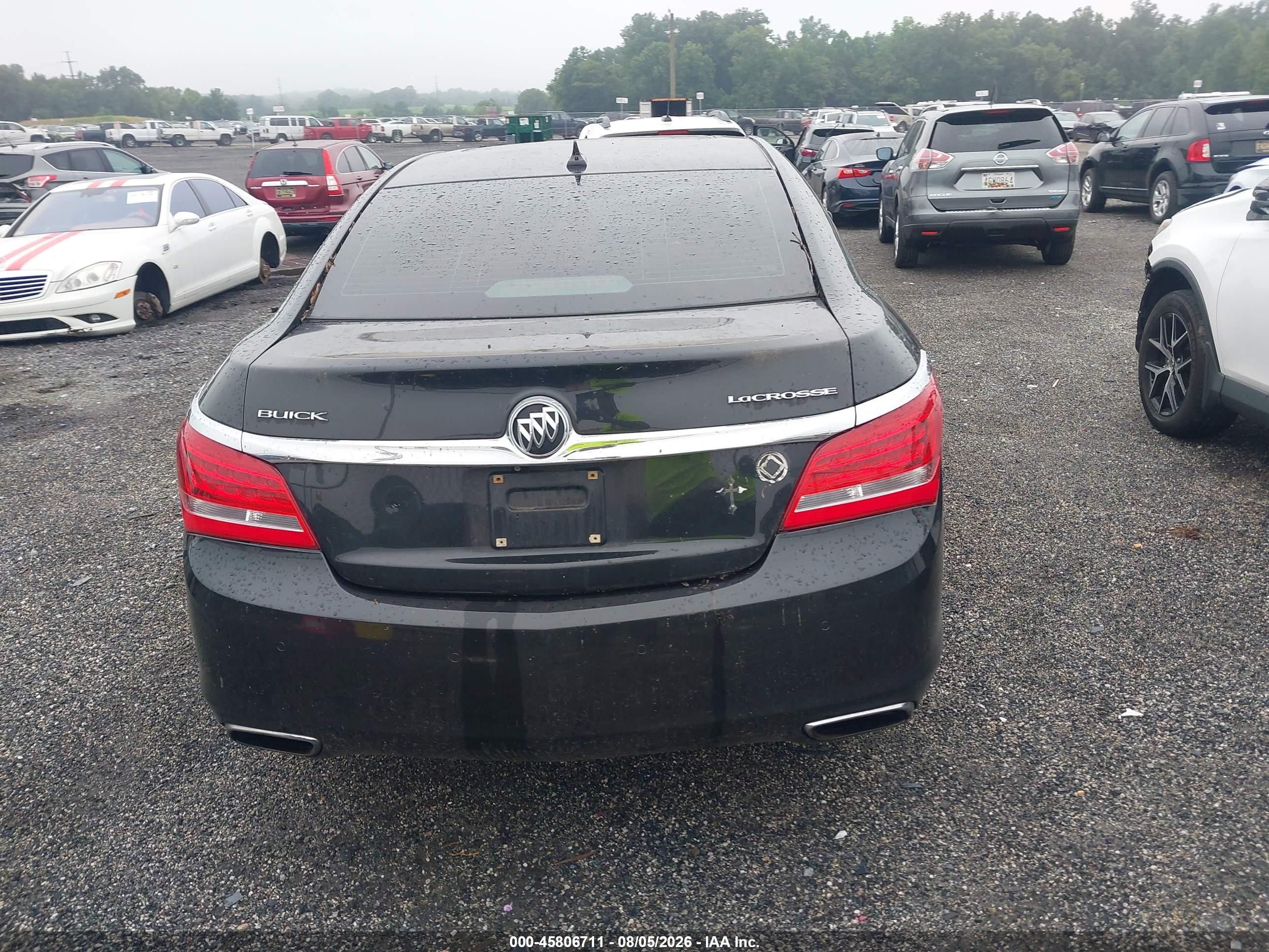 2014 Buick Lacrosse Premium Ii Group Black vin: 1G4GF5G35EF262736