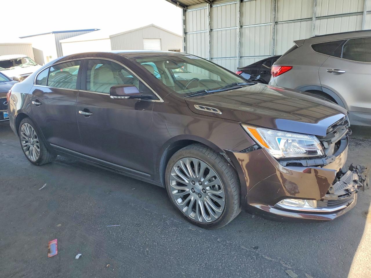 2015 Buick Lacrosse Premium Brown vin: 1G4GF5G35FF255741