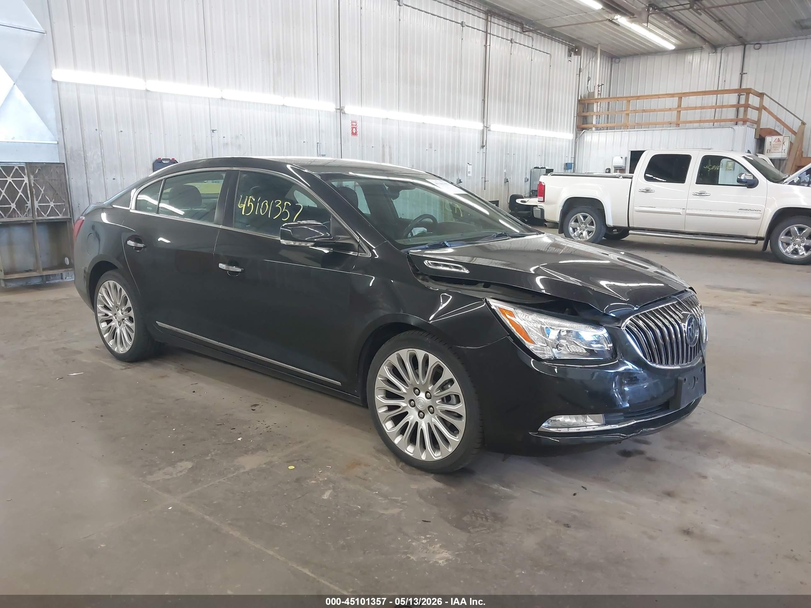 2014 Buick Lacrosse Premium Ii Group Black vin: 1G4GF5G36EF209978