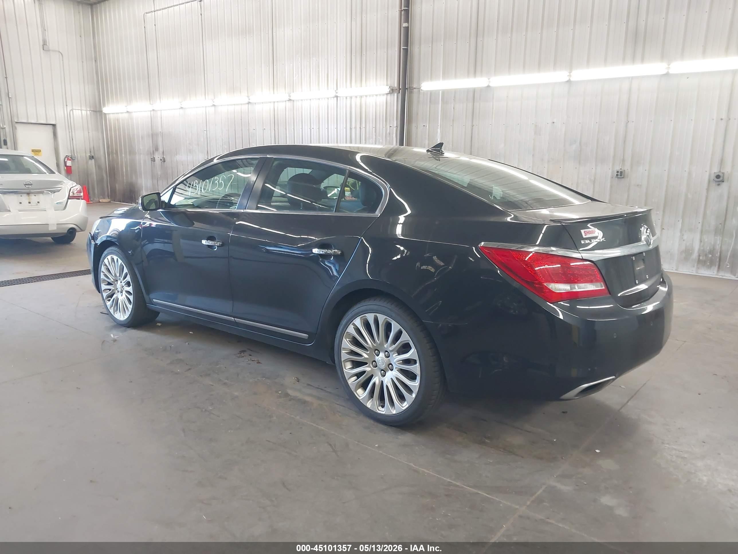2014 Buick Lacrosse Premium Ii Group Black vin: 1G4GF5G36EF209978