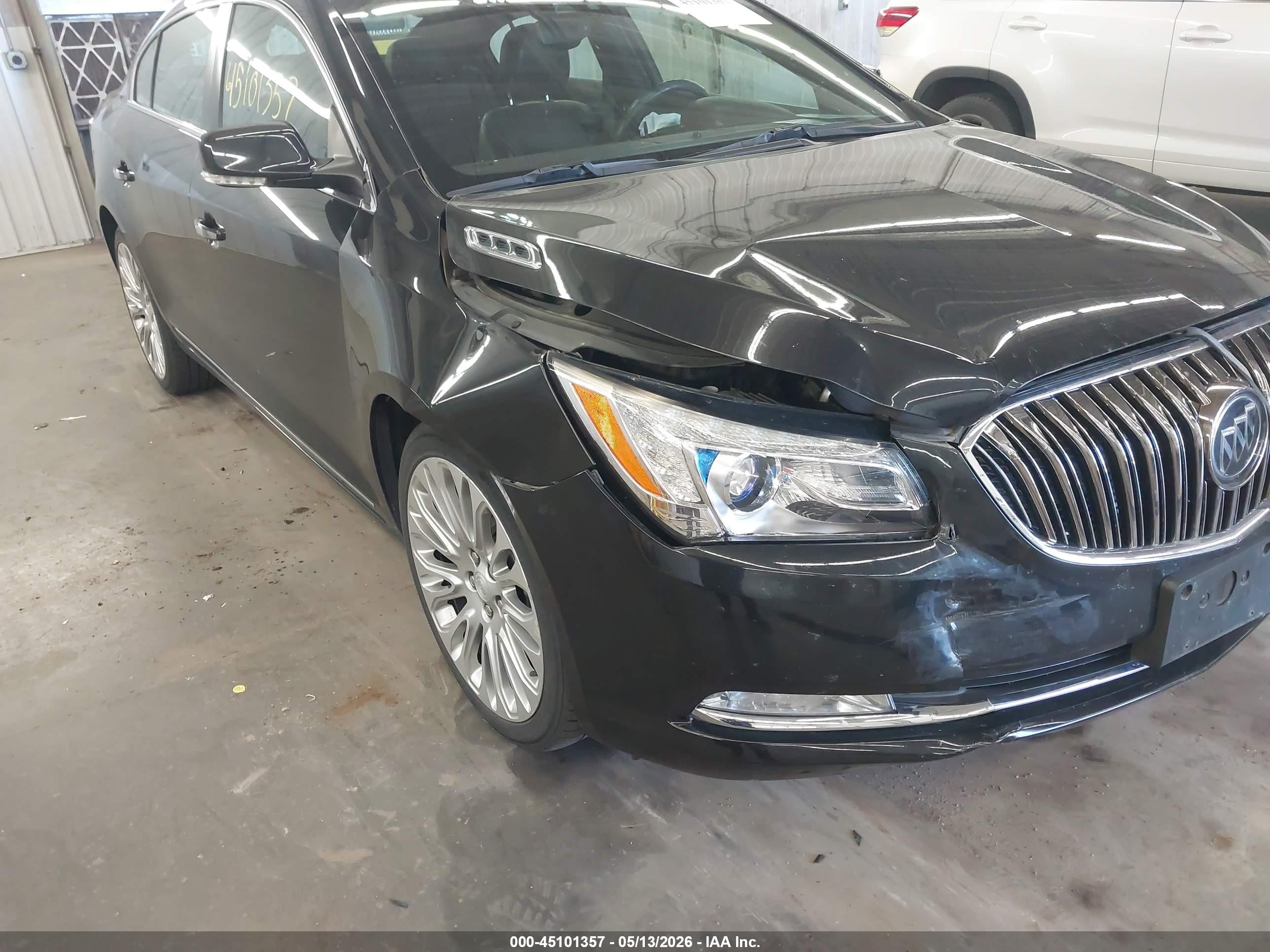 2014 Buick Lacrosse Premium Ii Group Black vin: 1G4GF5G36EF209978