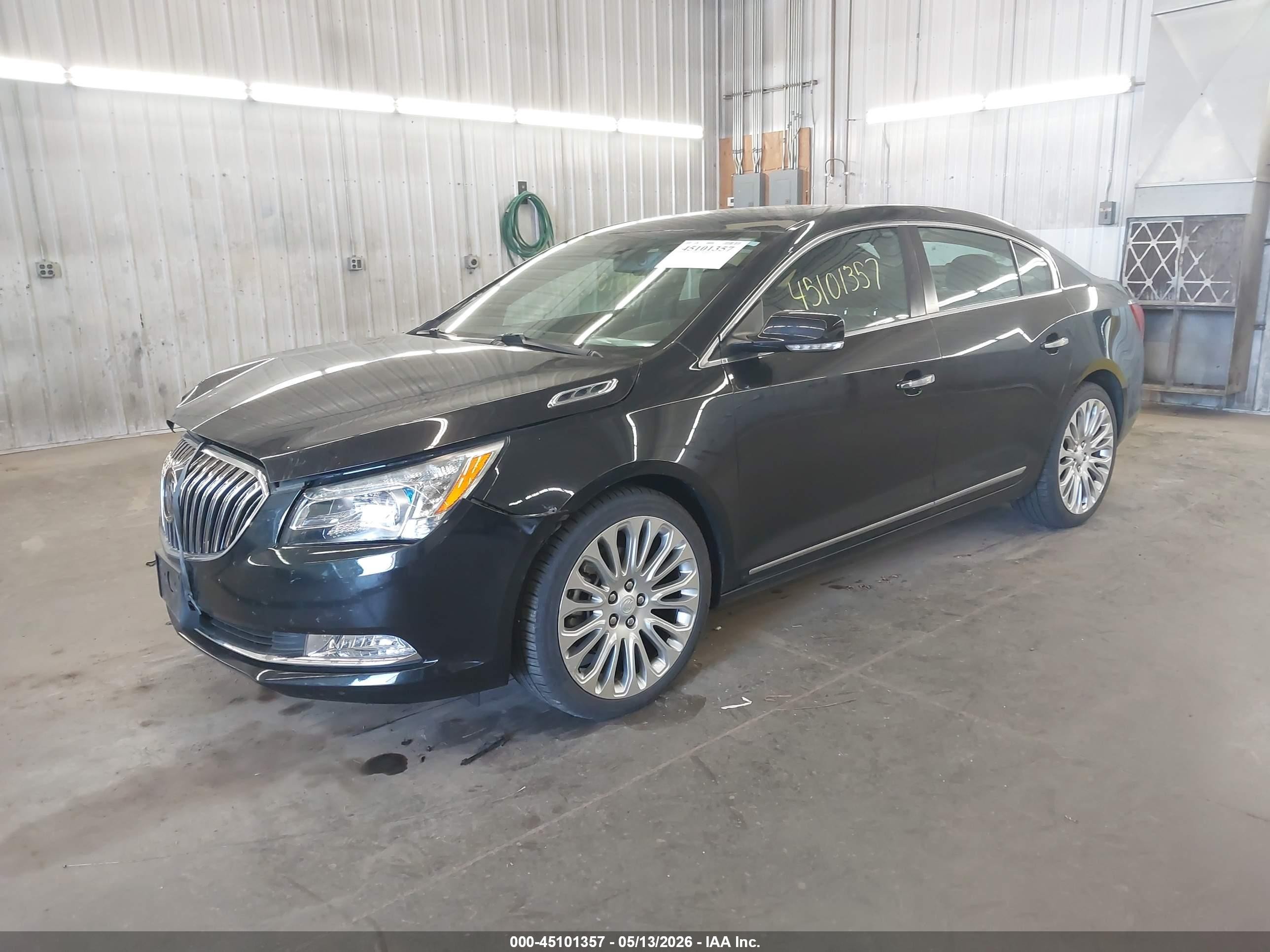 2014 Buick Lacrosse Premium Ii Group Black vin: 1G4GF5G36EF209978
