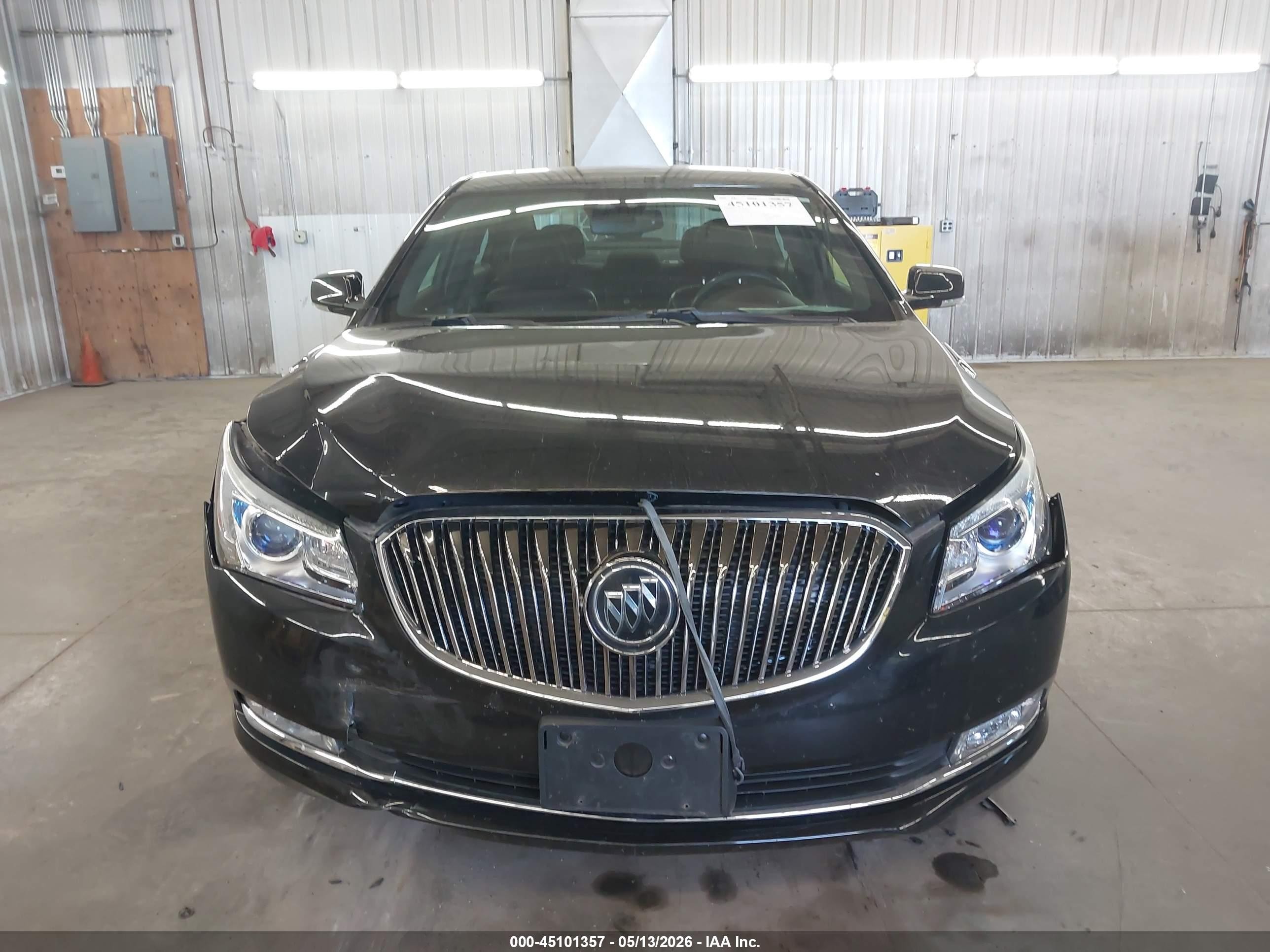 2014 Buick Lacrosse Premium Ii Group Black vin: 1G4GF5G36EF209978